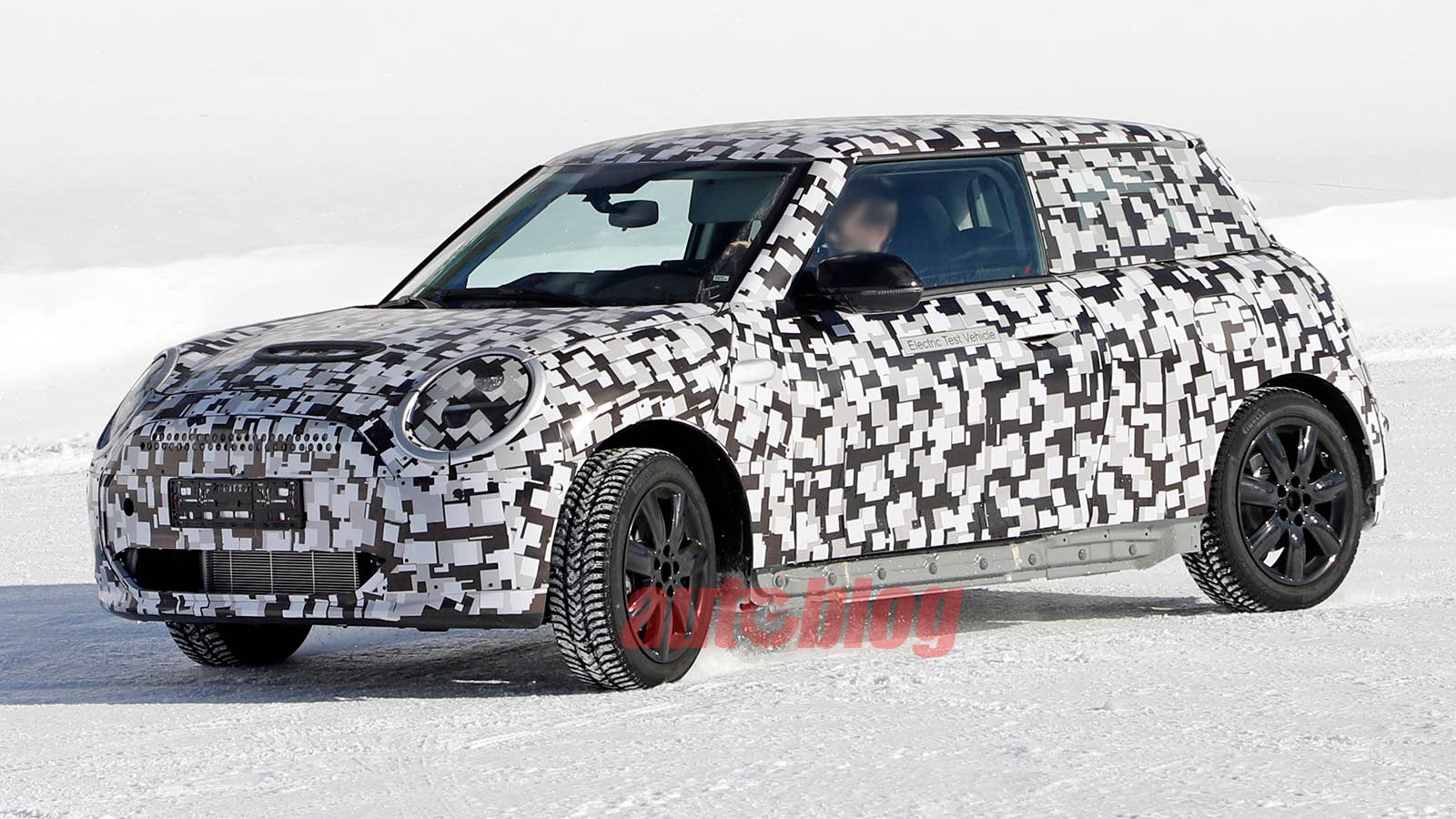 Mini Cooper EV prototype