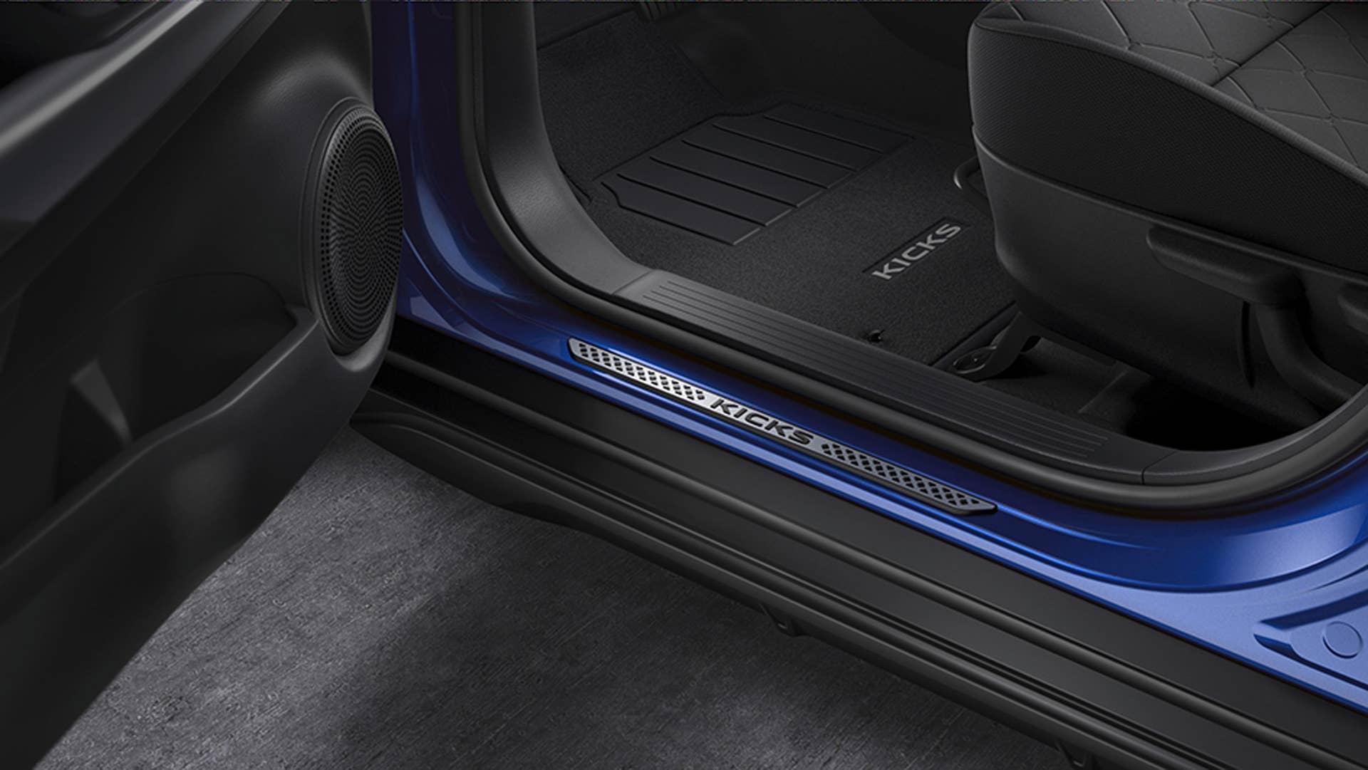 The 2020 Nissan Kicks interior provides ample passenger space throughout the cabin, including best-in-class front seat legroom. Among the available technology is the Intelligent Around View® Monitor. For the 2020 model year, Kicks adds standard Nissan Safety Shield 360 technology.