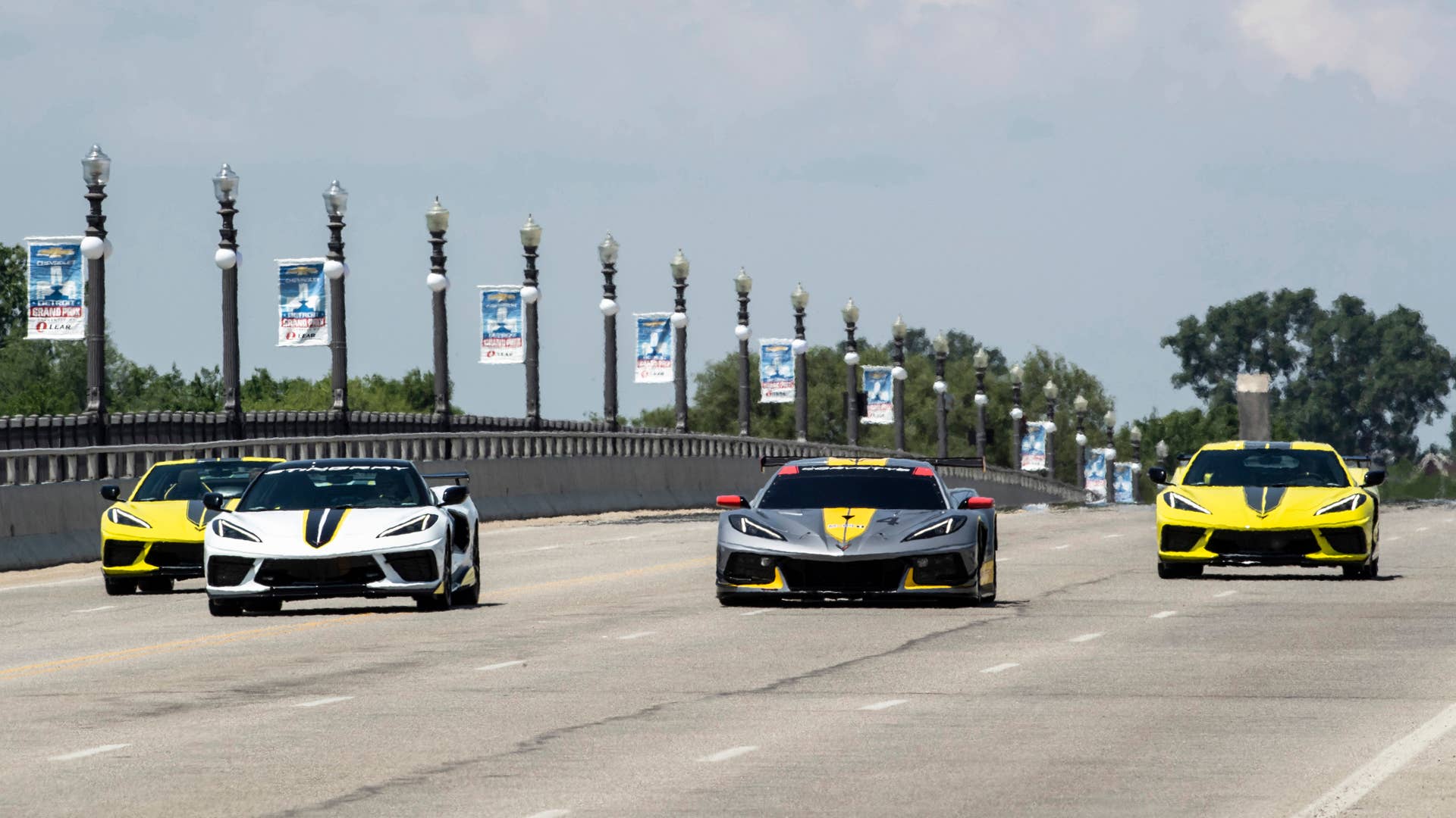 Chevrolet reveals the 2022 Corvette Stingray IMSA GTLM Championship Edition. The special edition supercars were designed to commemorate the mid-engine Corvette C8.R's inaugural season. Closed course. Preproduction model shown. Actual production model may vary. Available late summer 2021 (Richard Prince/Chevrolet Photo)