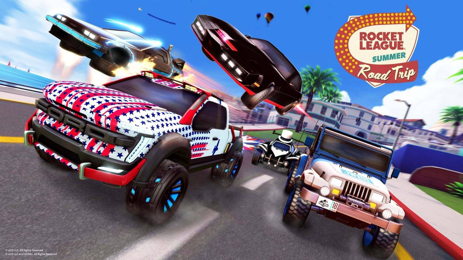 Classic Rocket League cars