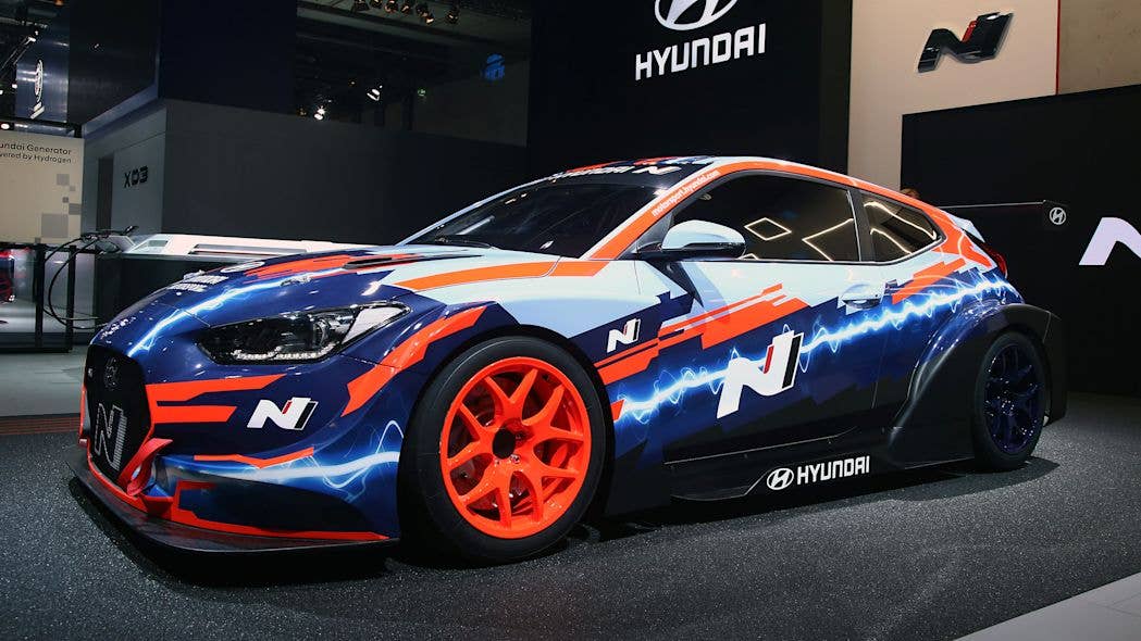 Hyundai's electric race car