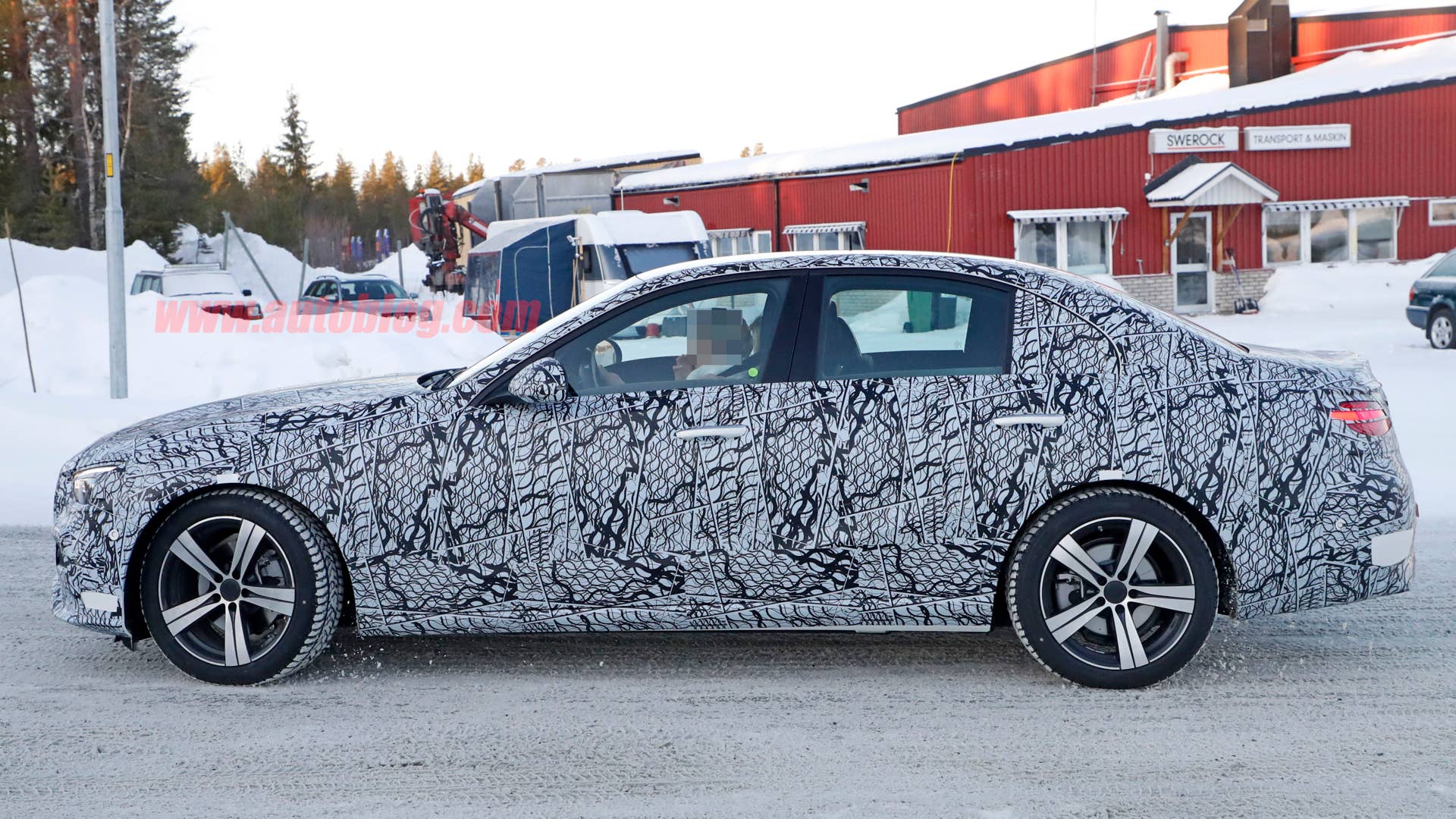 2021 Mercedes-Benz C-Class prototype
