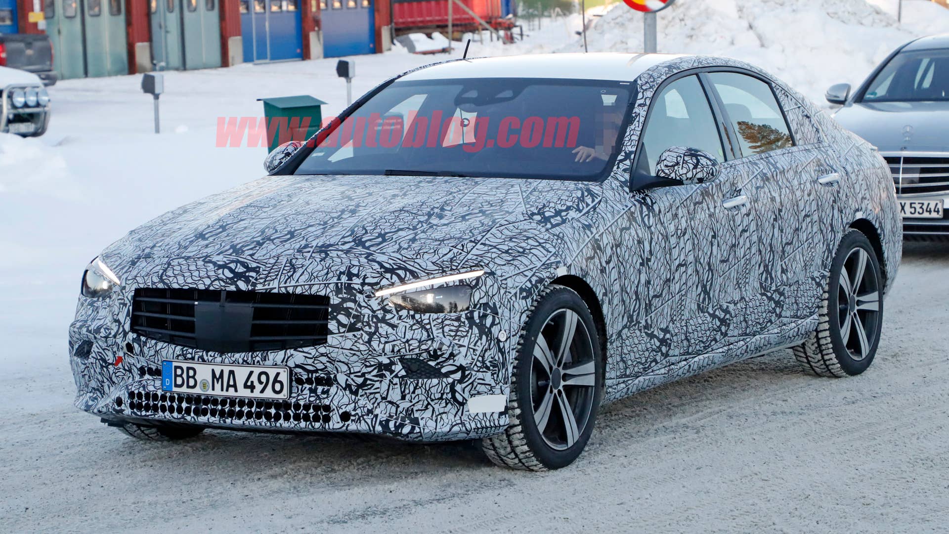 2021 Mercedes-Benz C-Class prototype