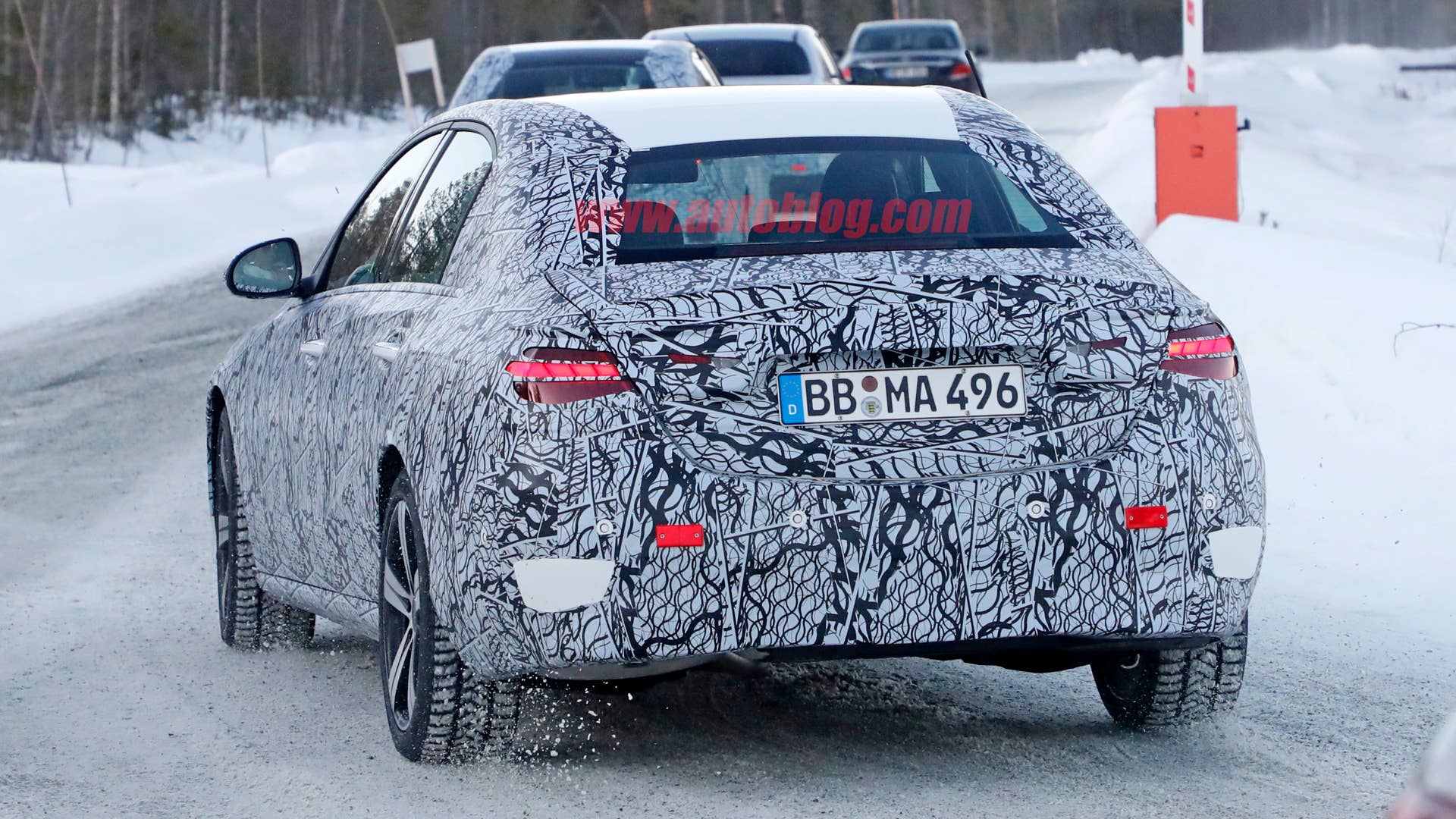 2021 Mercedes-Benz C-Class prototype