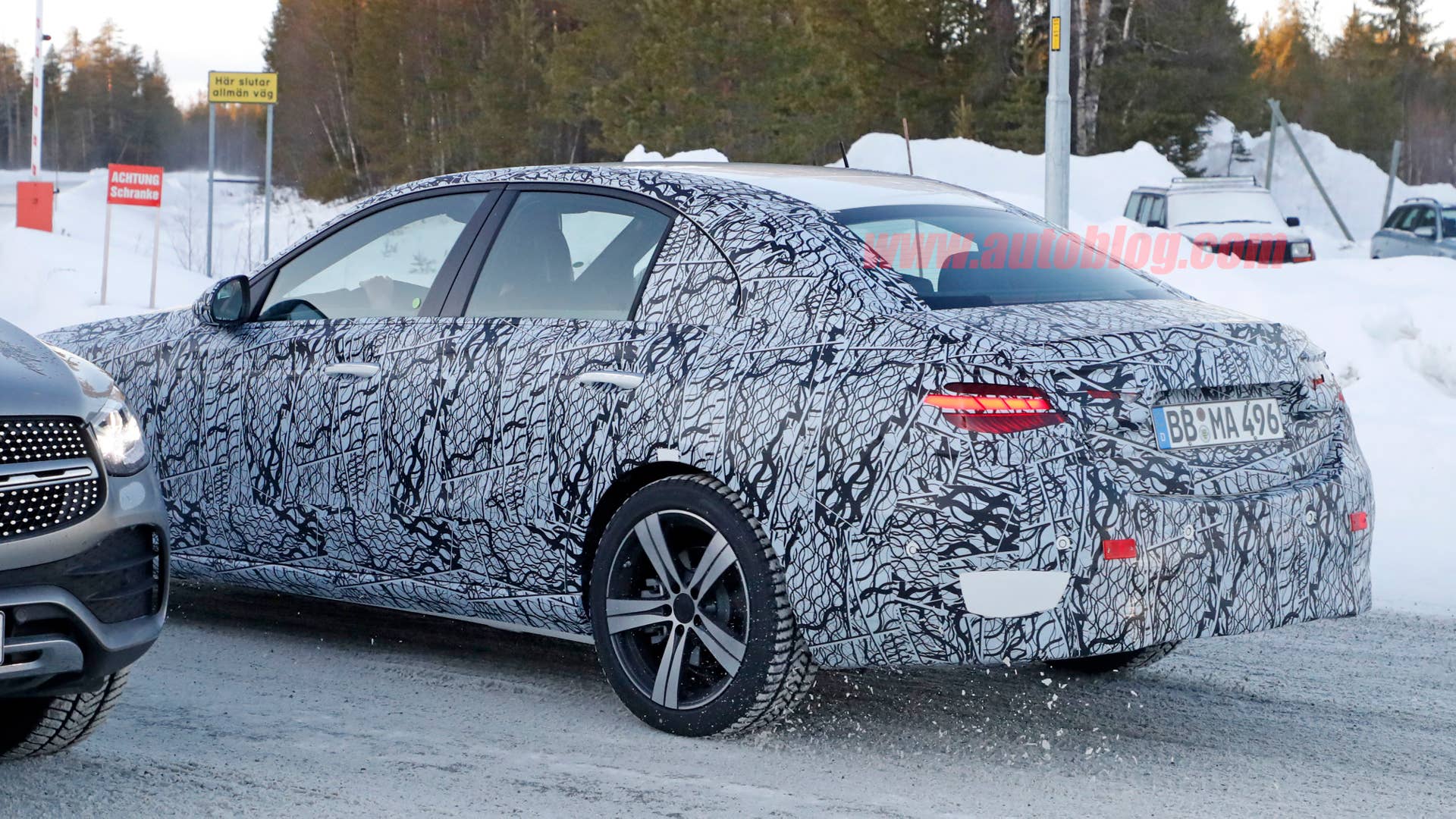 2021 Mercedes-Benz C-Class prototype