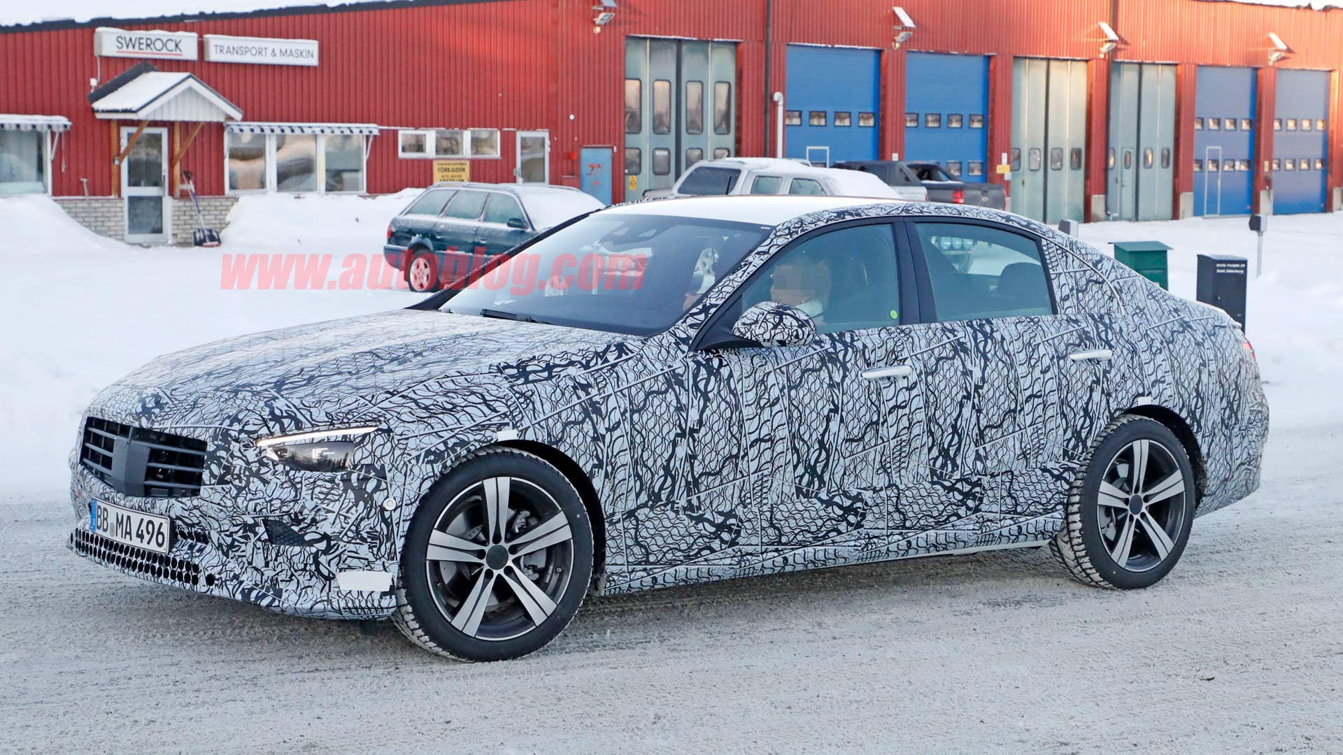 2021 Mercedes-Benz C-Class prototype