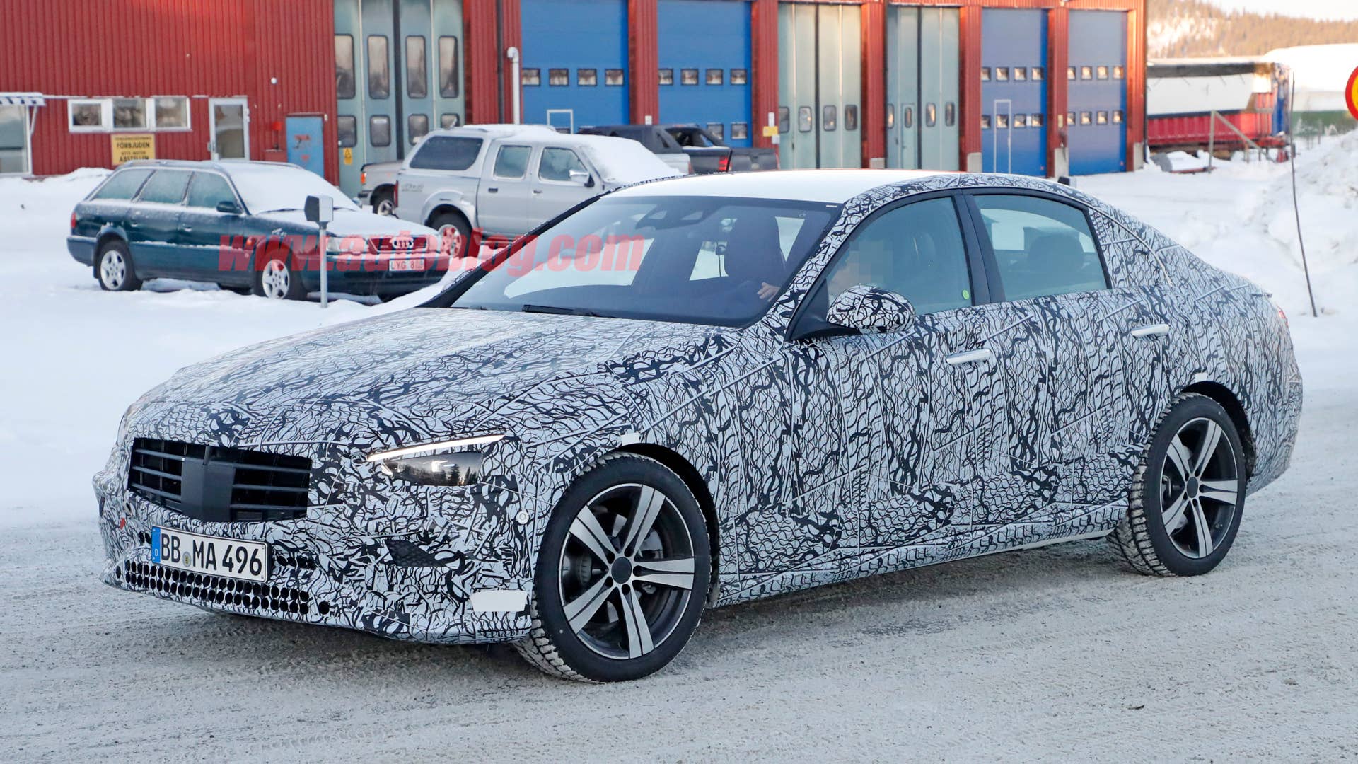 2021 Mercedes-Benz C-Class prototype