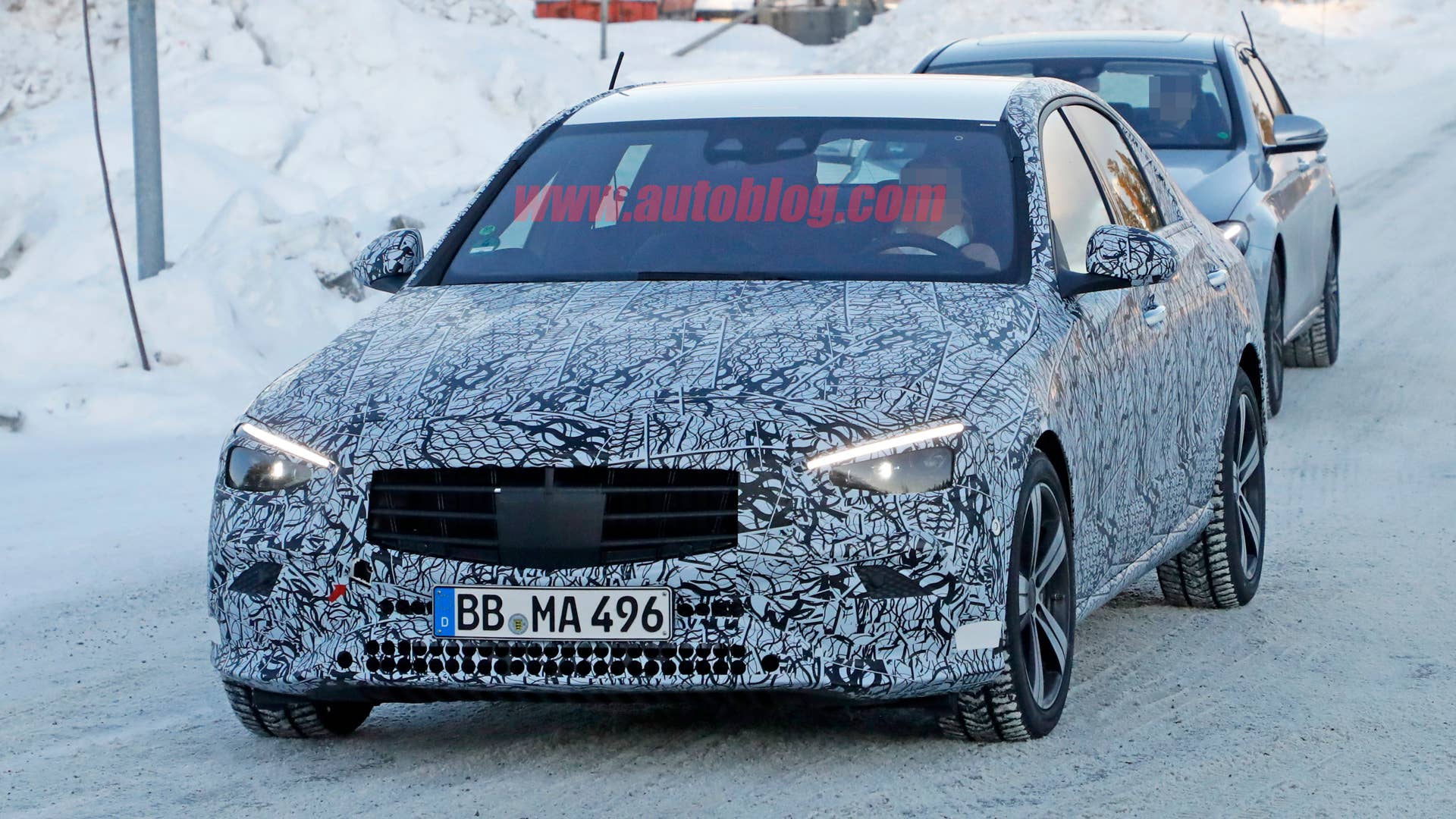 2021 Mercedes-Benz C-Class prototype