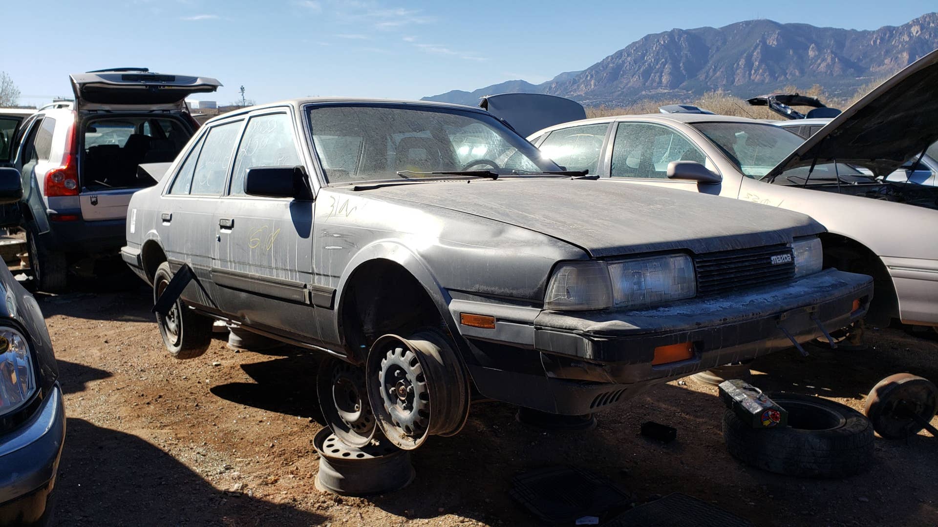 Junkyard Gem: 1985 Mazda 626 Sedan - Autoblog