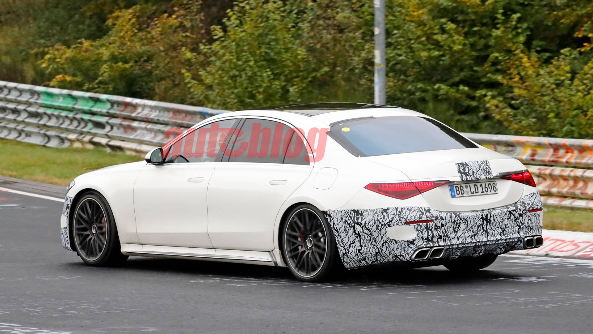 Mercedes-AMG S 63 E Performance spy shots