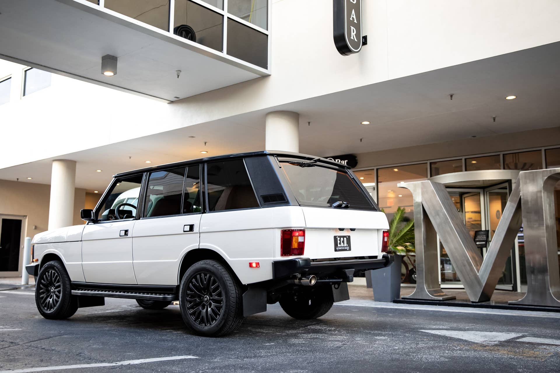 Resto-modded Range Rover