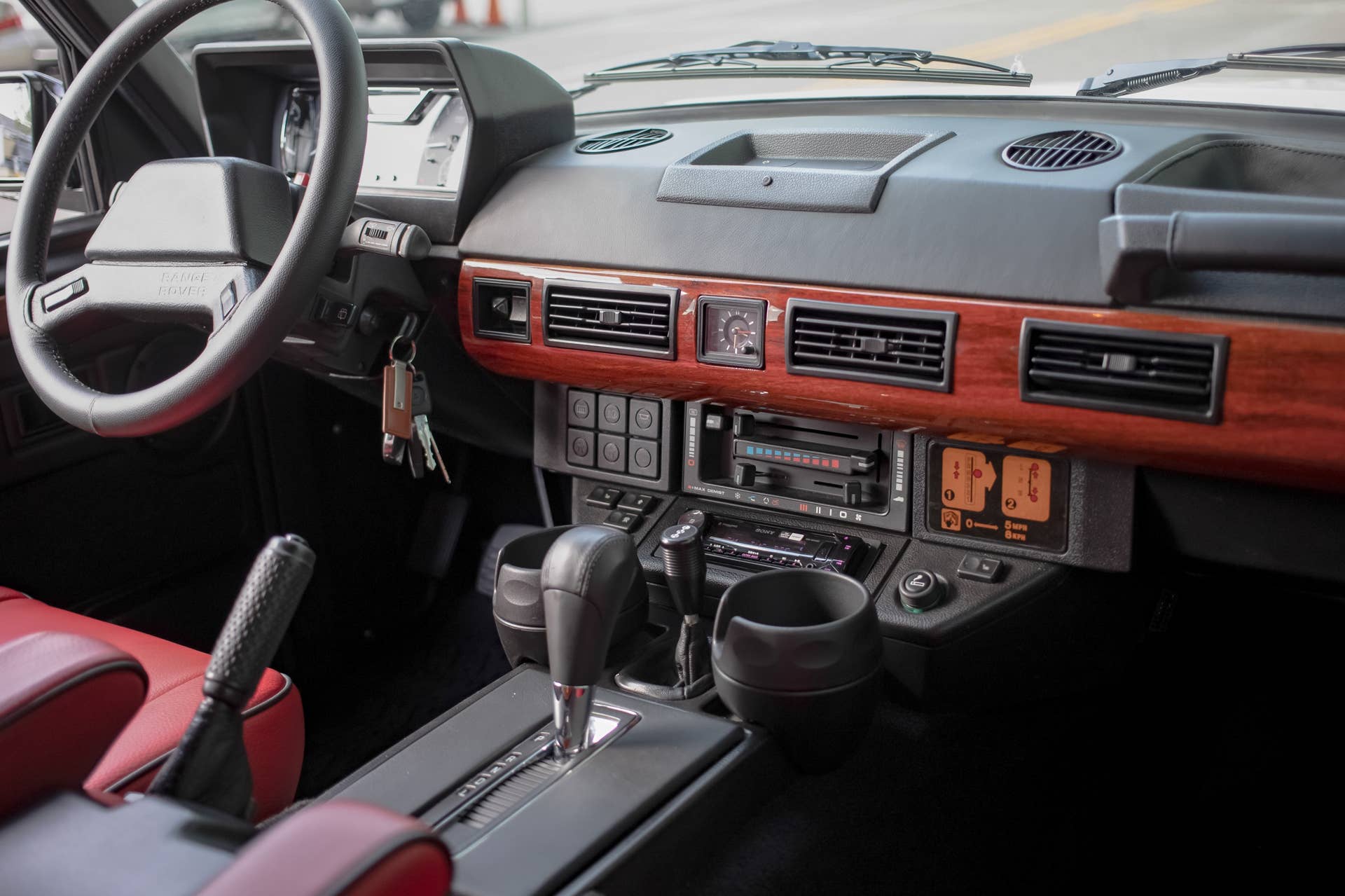 Resto-modded Range Rover
