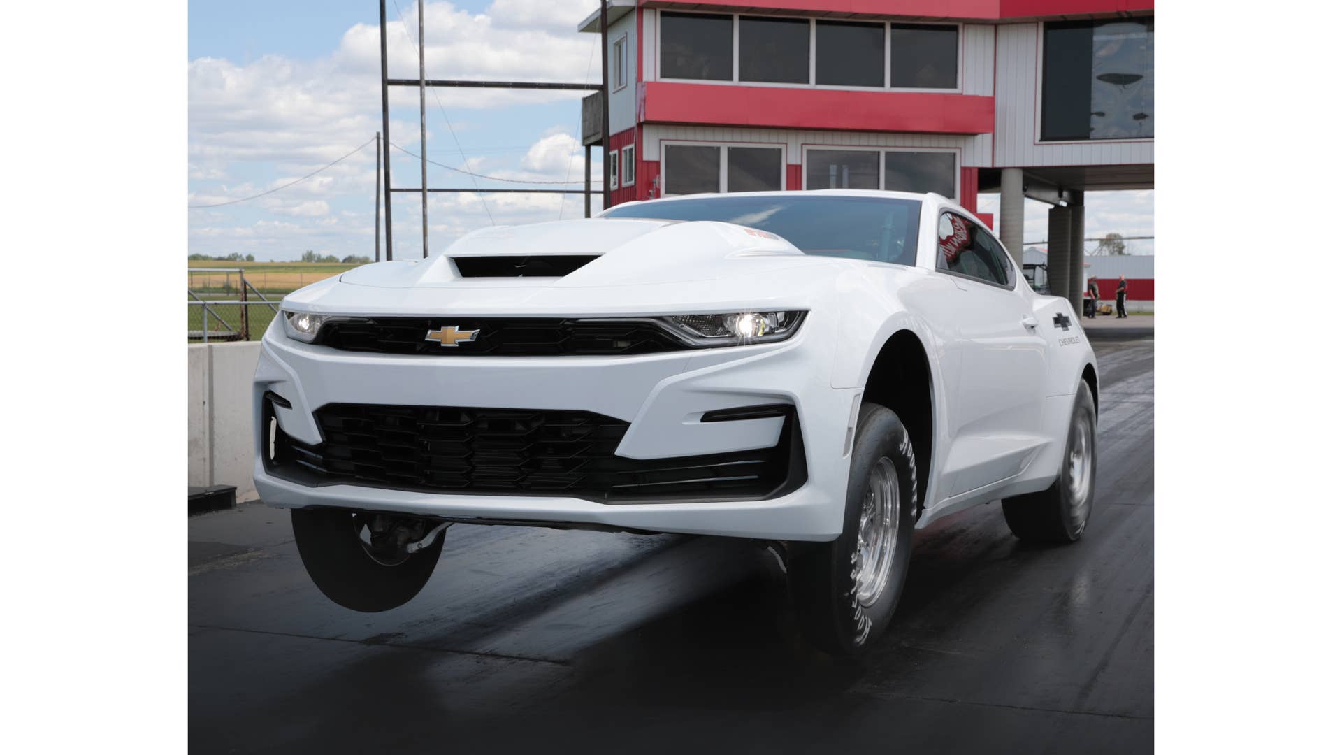 2022 Chevrolet COPO Camaro. Professional Driver. Closed course.