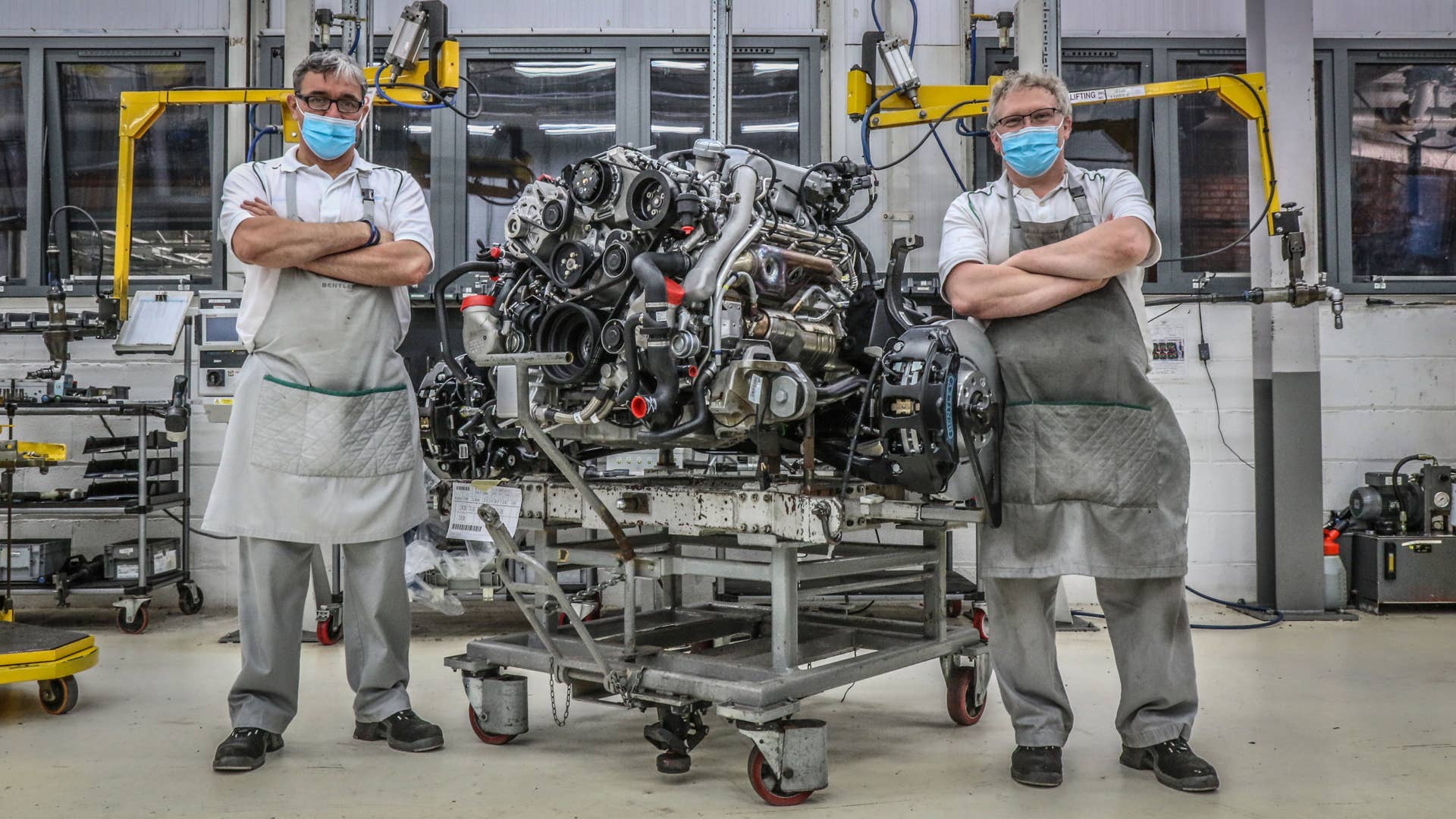 Bentley L-series 6.75-liter V8
