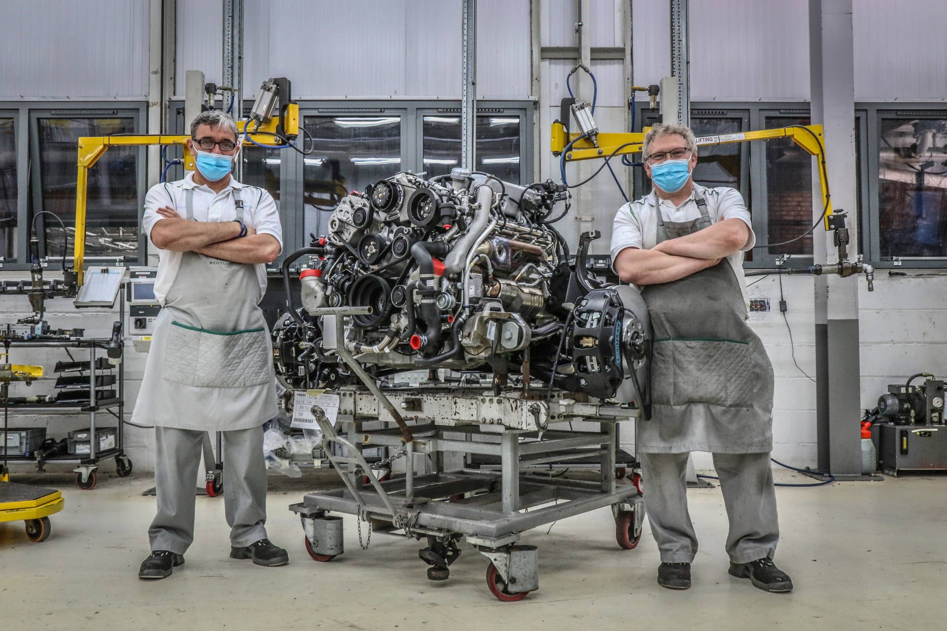 The last Bentley L-series 6.75-liter V8