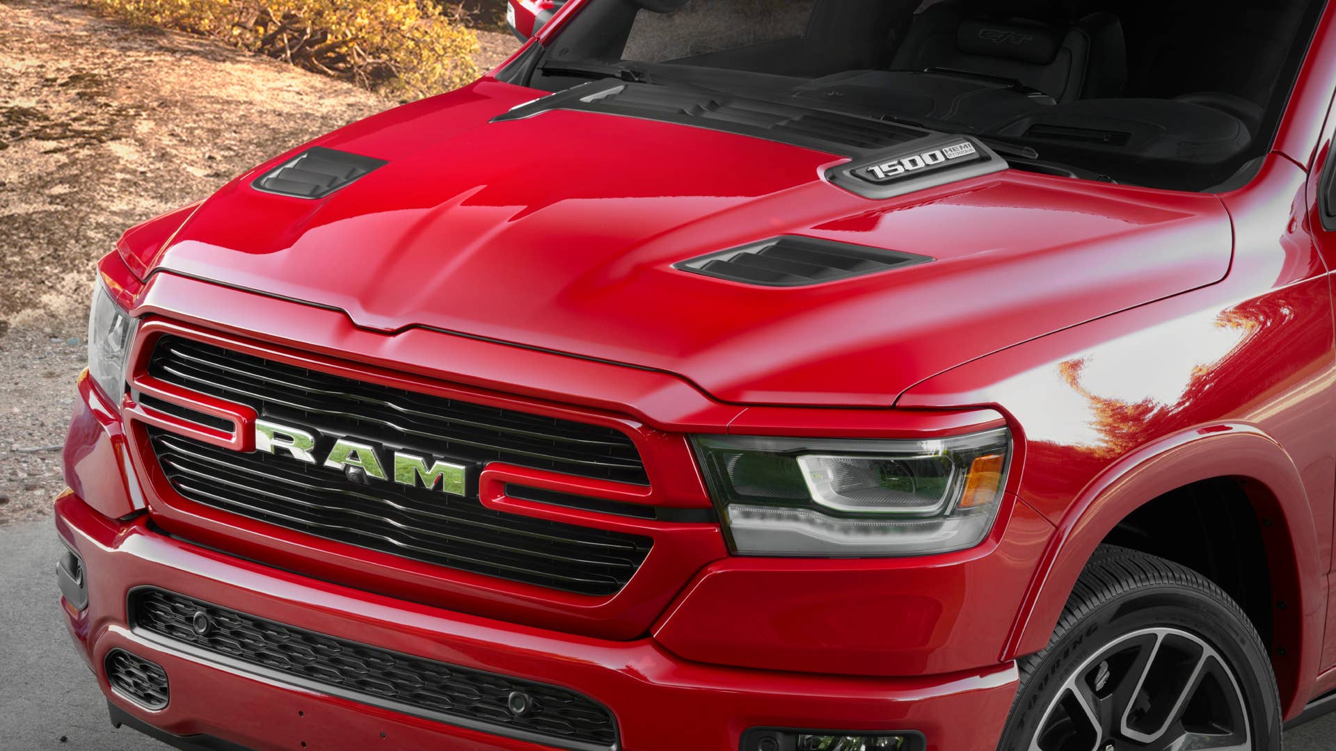 2022 Ram 1500 Laramie G/T front end