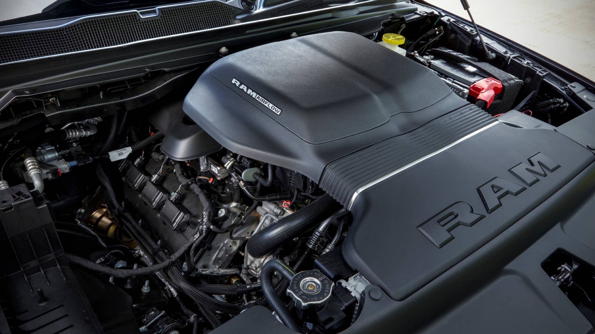 2022 Ram 1500 Rebel G/T under hood