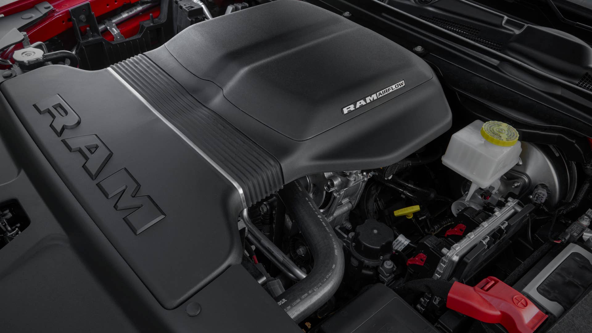 2022 Ram 1500 Laramie G/T under hood