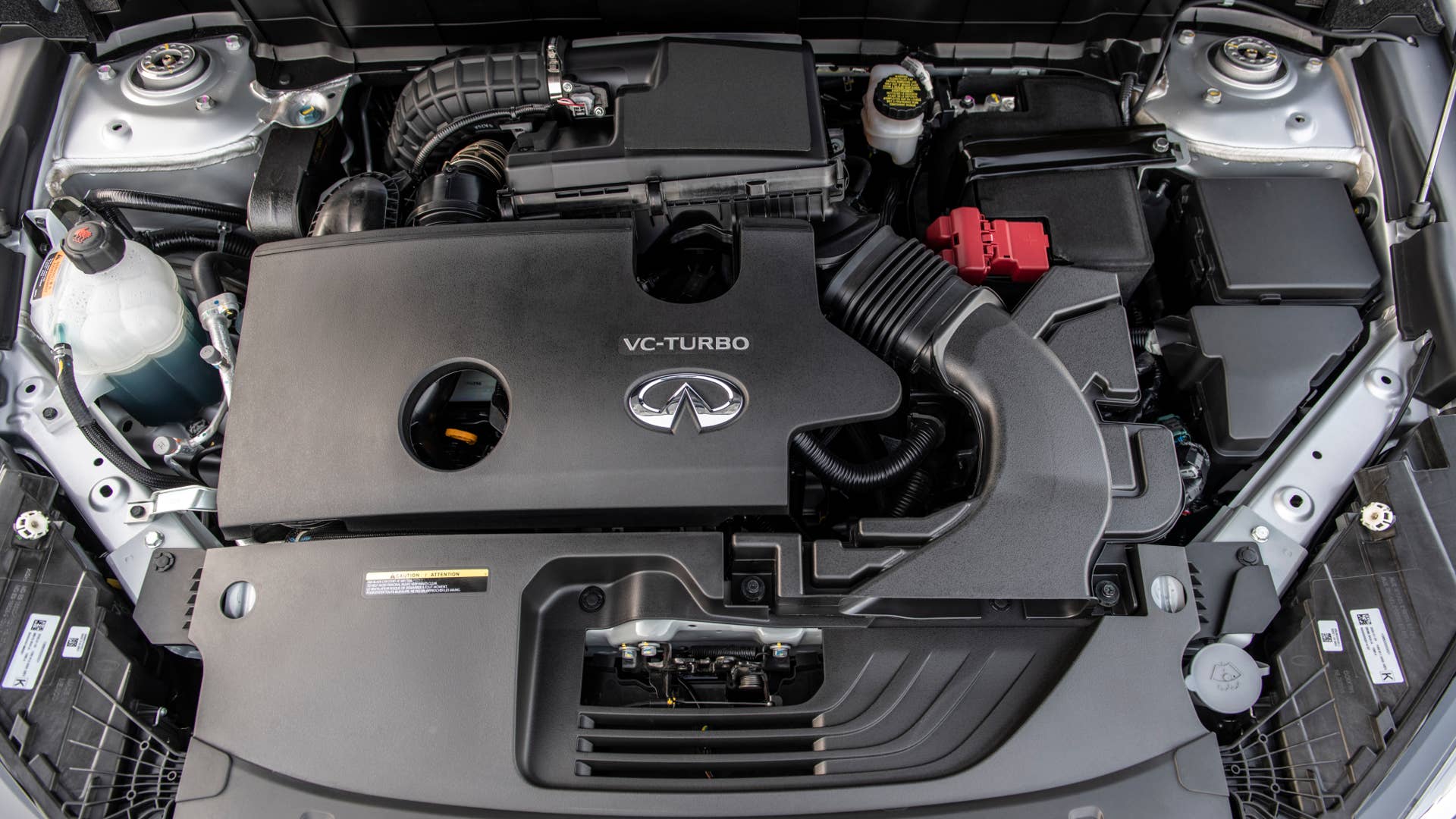 The INFINITI QX50 is defined by its distinctive proportions, which set the car apart from its competitors. For 2021, enhancements to the QX50 include a new Mineral Black exterior color option.
