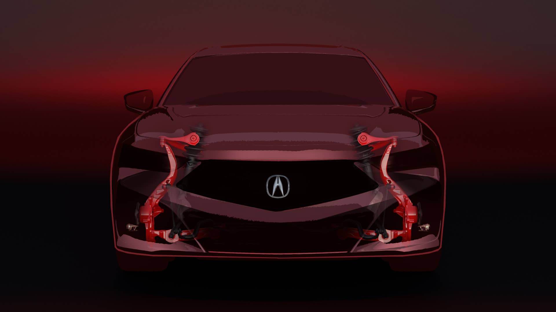 2021 Acura TLX Built On Dedicated Sport Sedan Architecture with Double Wishbone Front Suspension
