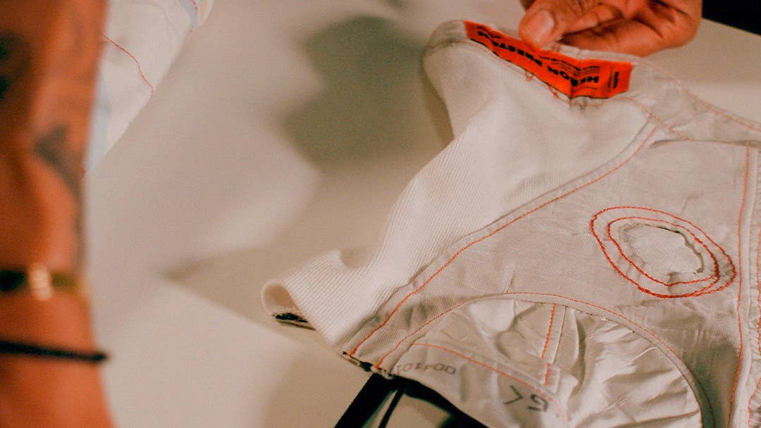 Mercedes-Benz x Heron Preston Airbag Concept Collection; Thibaut Grevet for Mercedes-Benz Mercedes-Benz x Heron Preston Airbag Concept Collection; Thibaut Grevet for Mercedes-Benz