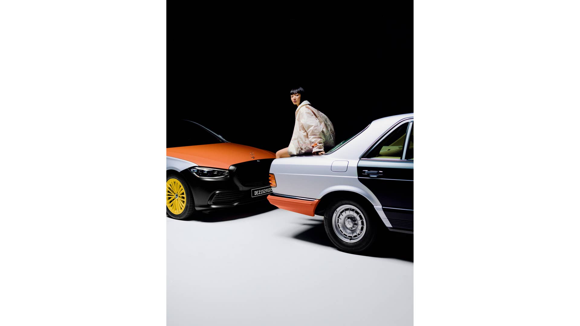 Mercedes-Benz x Heron Preston Airbag Concept Collection; Thibaut Grevet for Mercedes-Benz Mercedes-Benz x Heron Preston Airbag Concept Collection; Thibaut Grevet for Mercedes-Benz