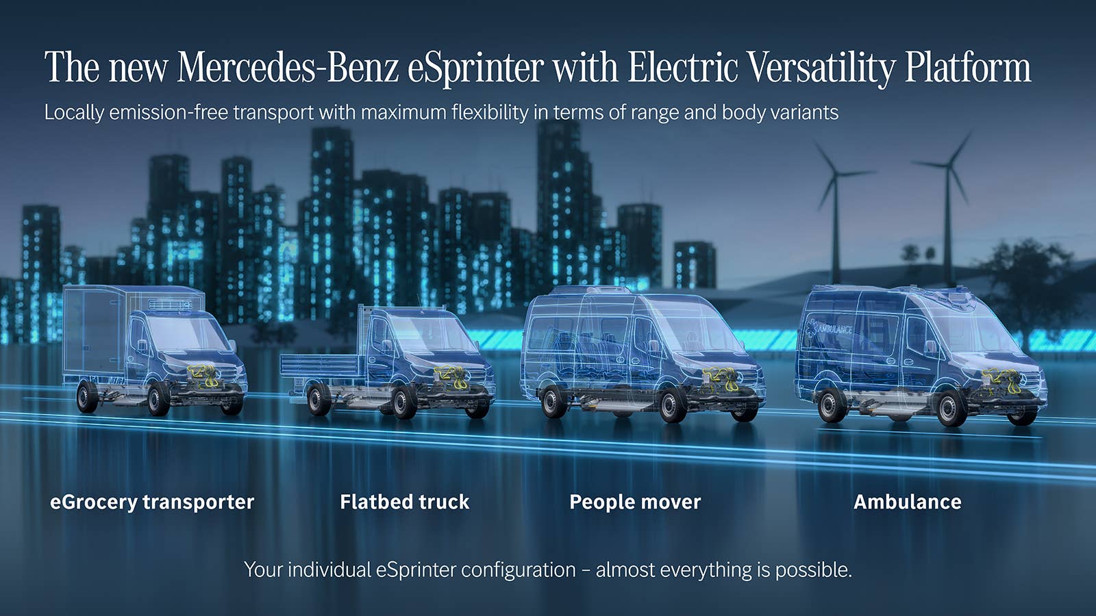 Mercedes-Benz eSprinter platform