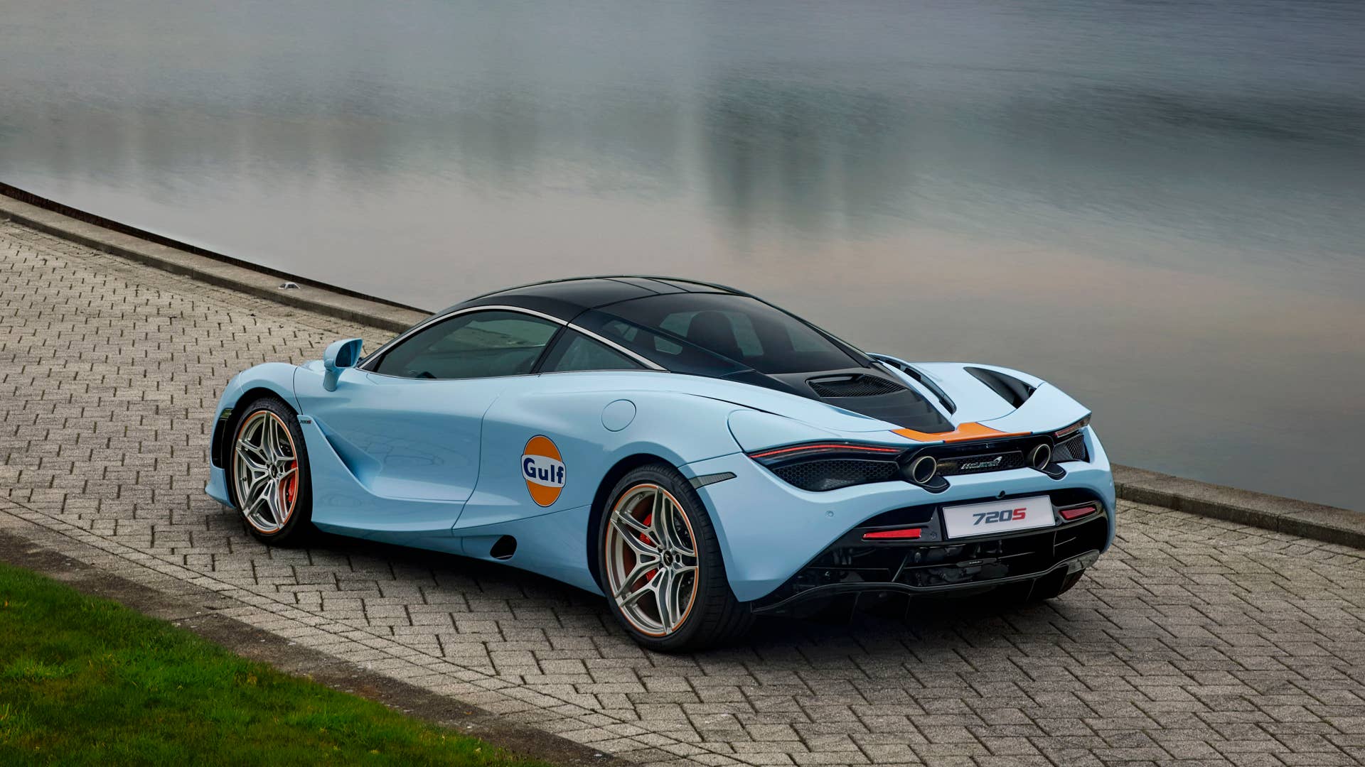Gulf McLaren 720S photographed at McLaren Technology Centre- Woking UK - March 2021 Ref: Gulf_McLaren_720S-008.TIF