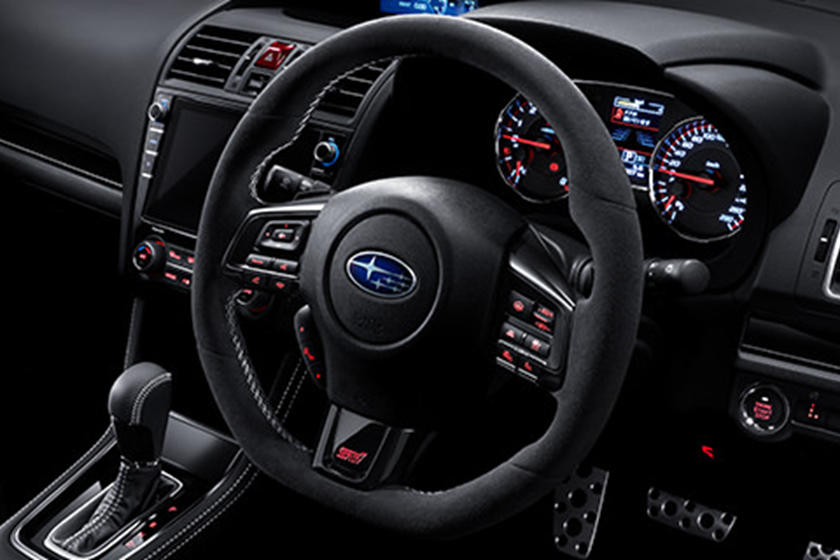 STI sharpens the flagship WRX S4 STI Sport for the Japanese market with three new race-bred components and a quieter cabin.