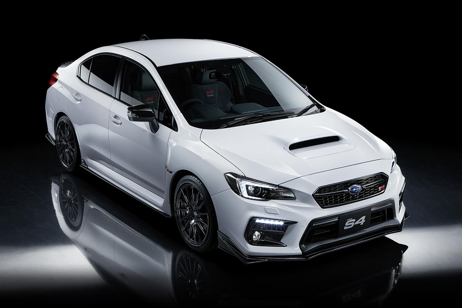 STI sharpens the flagship WRX S4 STI Sport for the Japanese market with three new race-bred components and a quieter cabin.