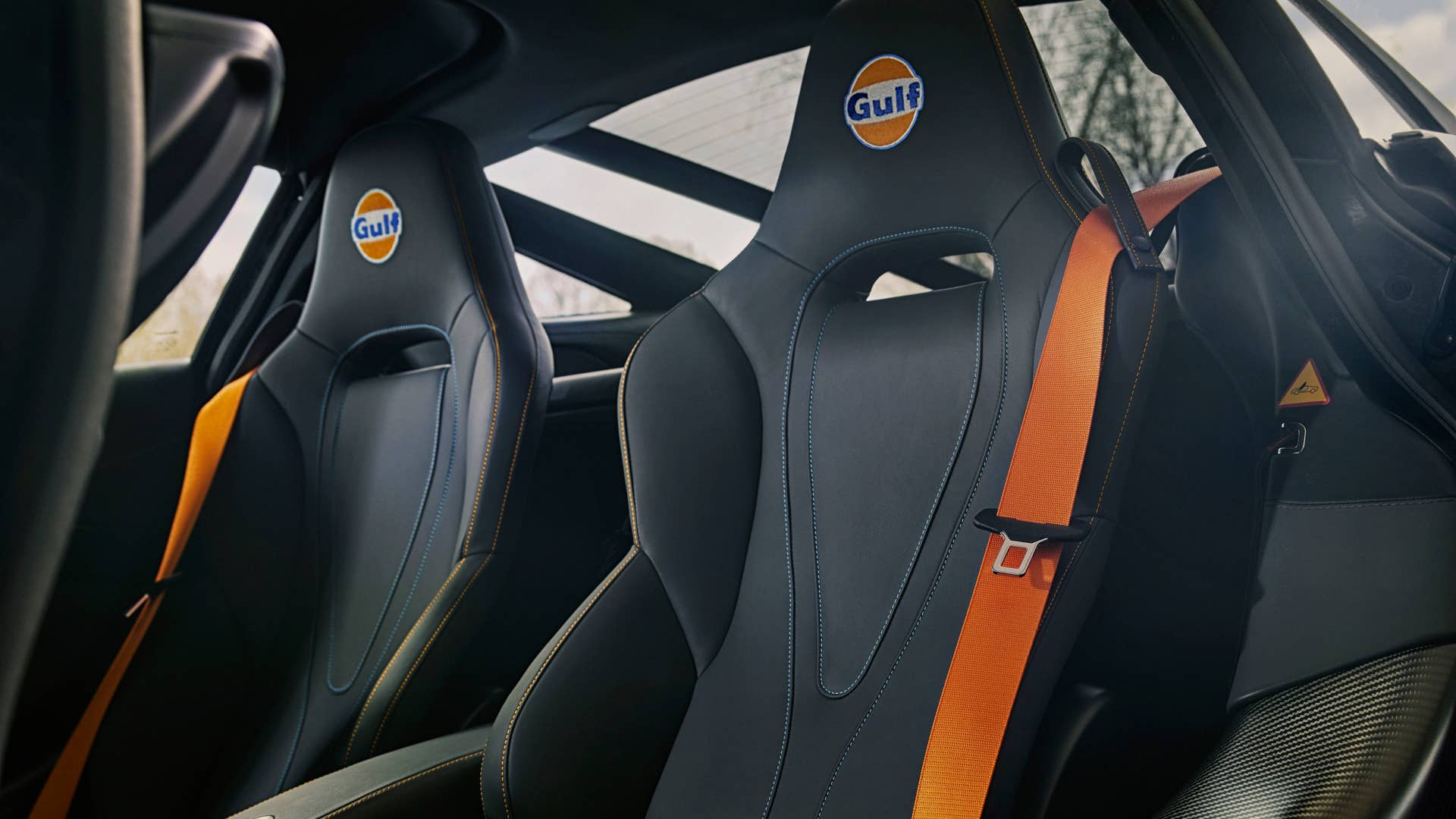 Gulf McLaren 720S photographed at McLaren Technology Centre- Woking UK - March 2021 Ref: Gulf_McLaren_720S-009.TIF