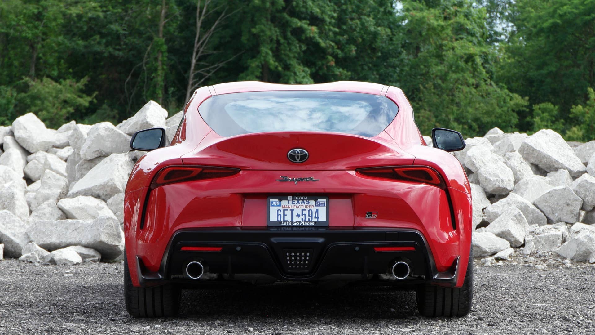 2021 Toyota Supra 2.0 rear