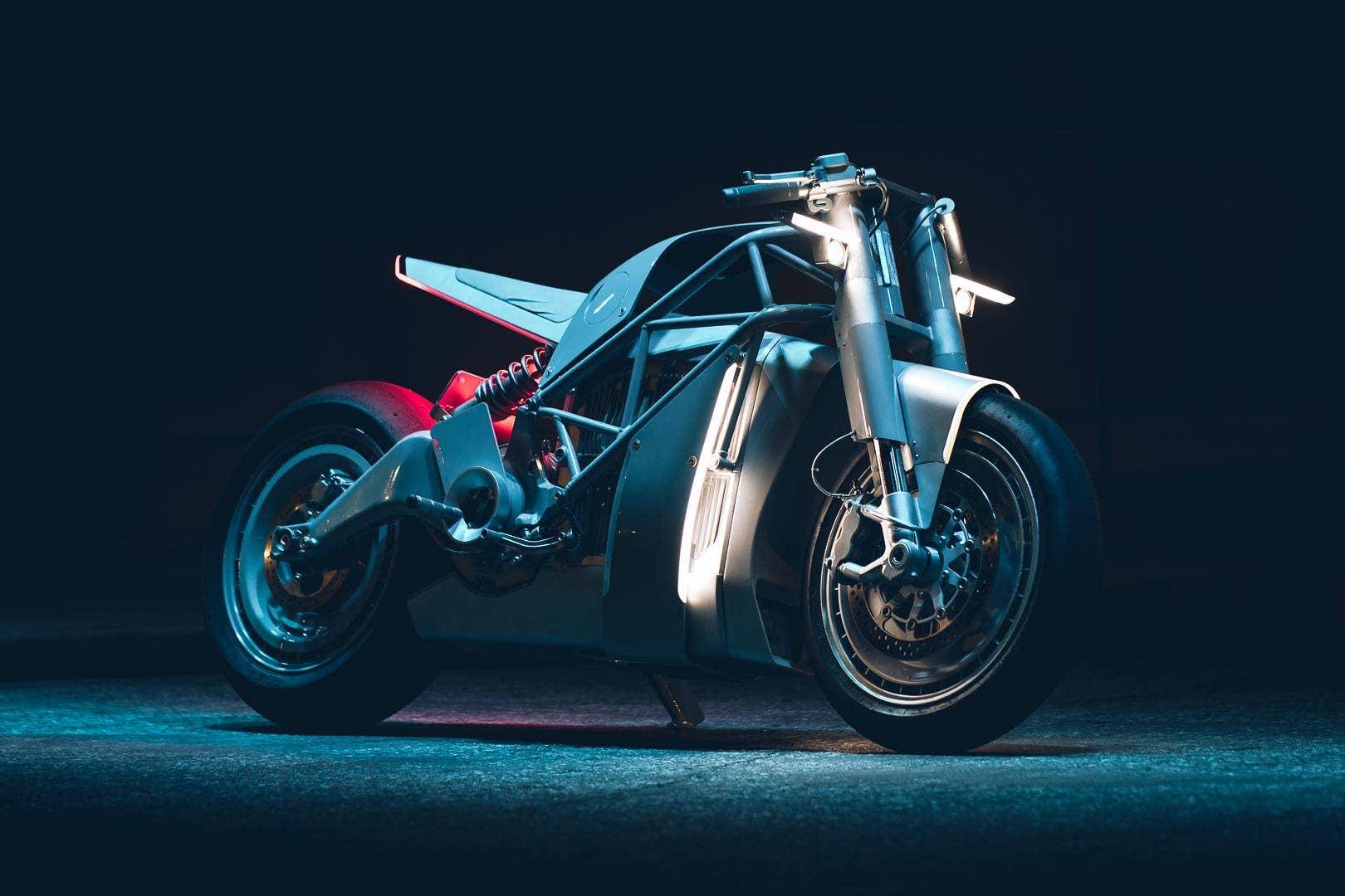 Industrial designer Hugo Eccles turns a Zero S/F into a futuristic ride.