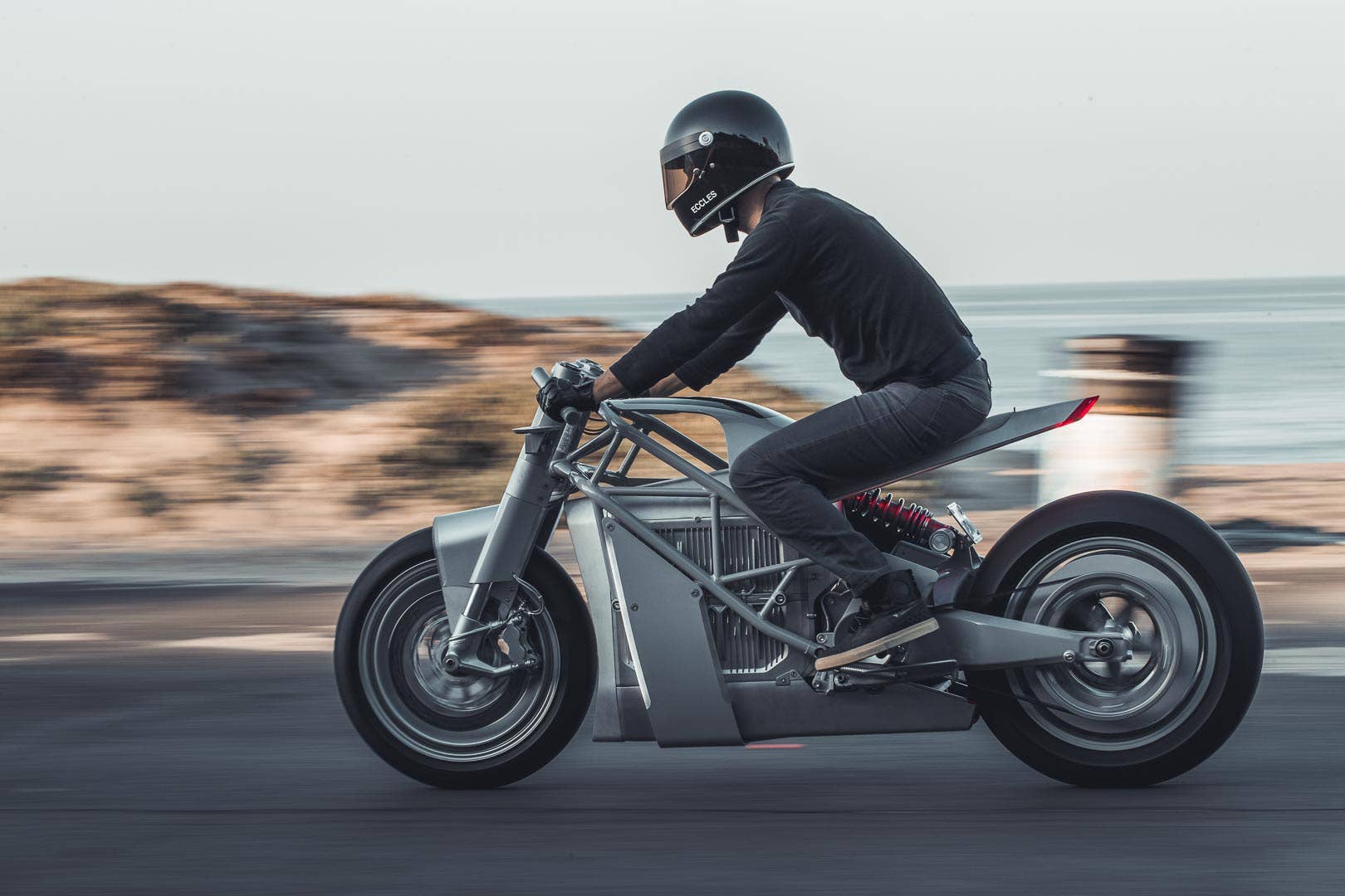 Industrial designer Hugo Eccles turns a Zero S/F into a futuristic ride.