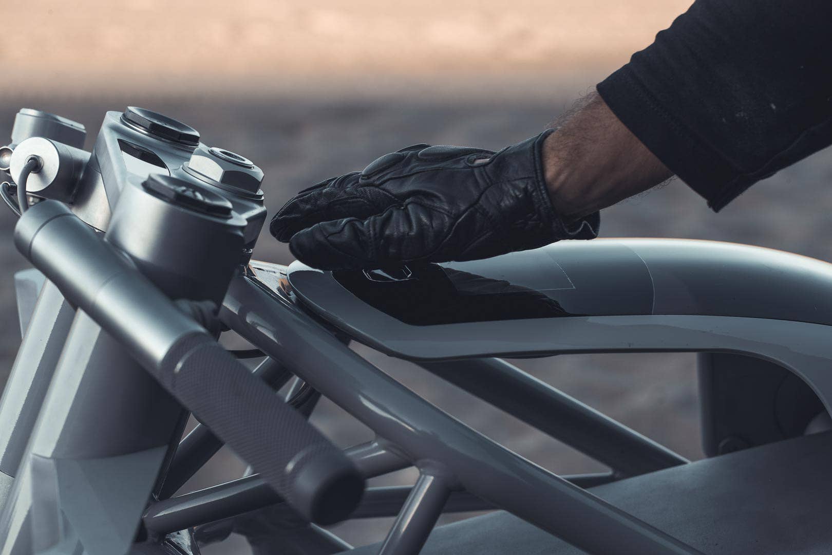 Industrial designer Hugo Eccles turns a Zero S/F into a futuristic ride.