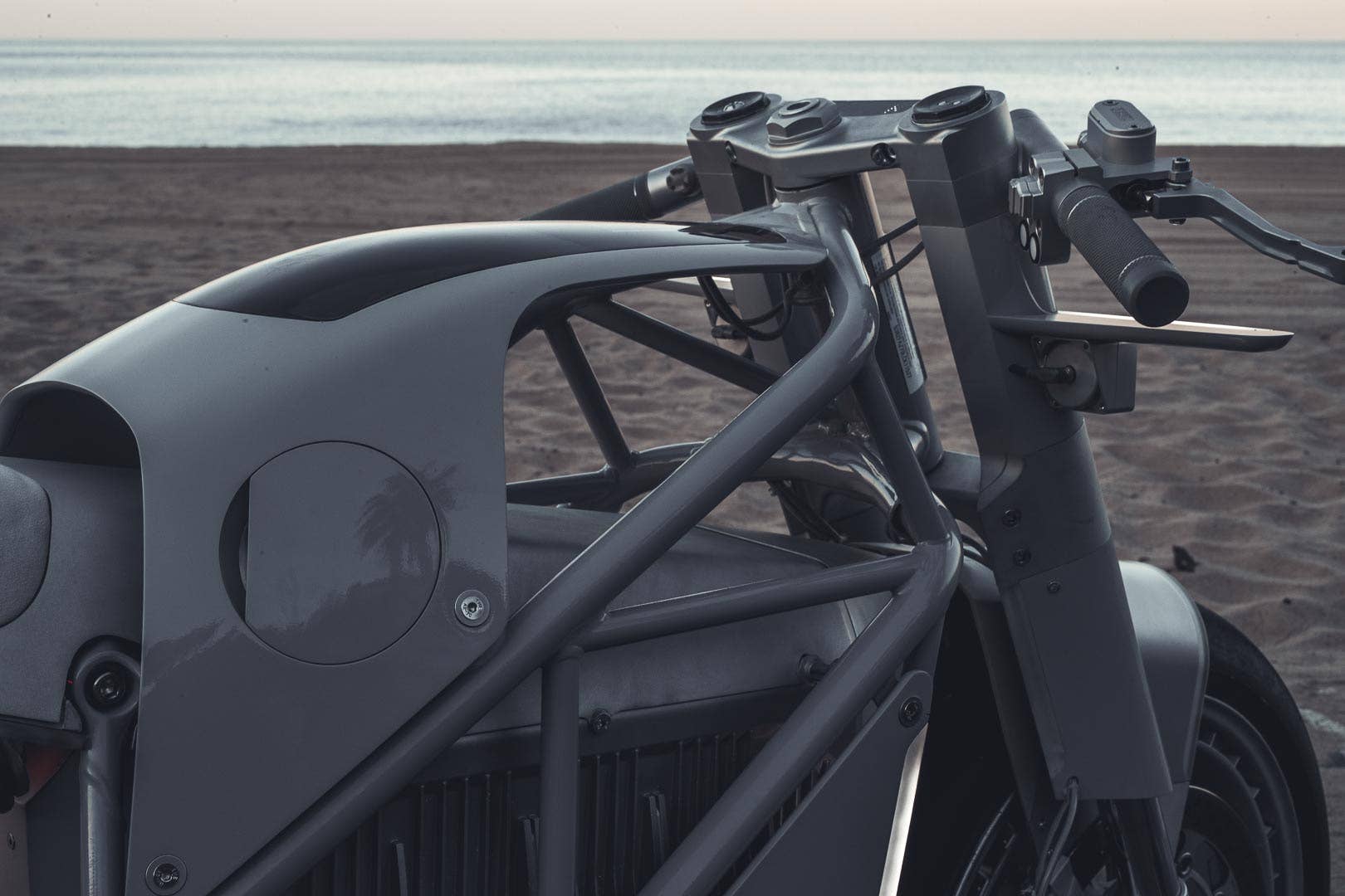 Industrial designer Hugo Eccles turns a Zero S/F into a futuristic ride.