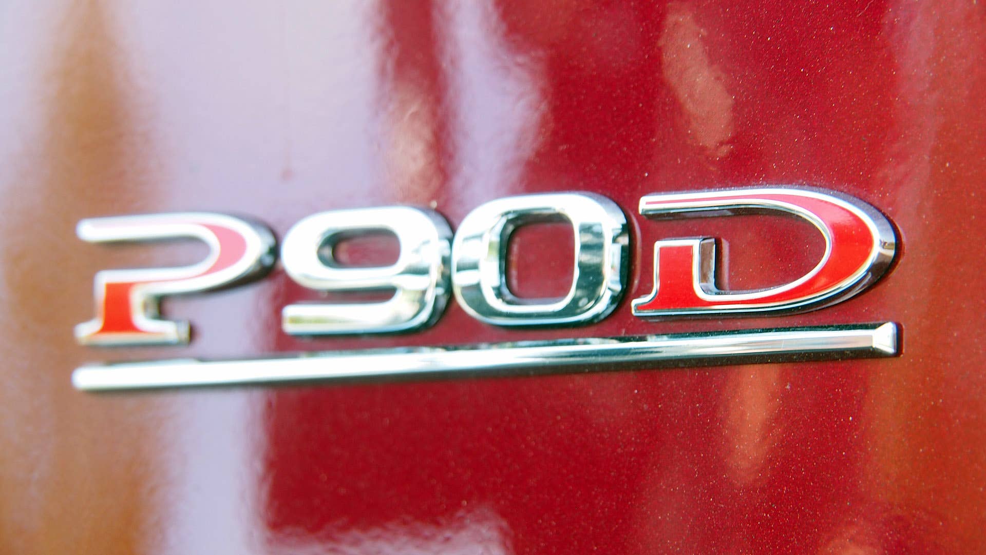 2016 Tesla Model X badge