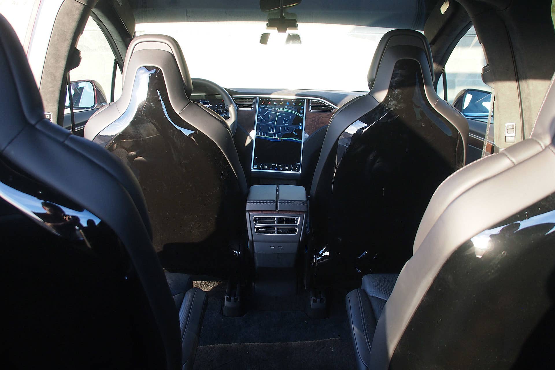 2016 Tesla Model X interior