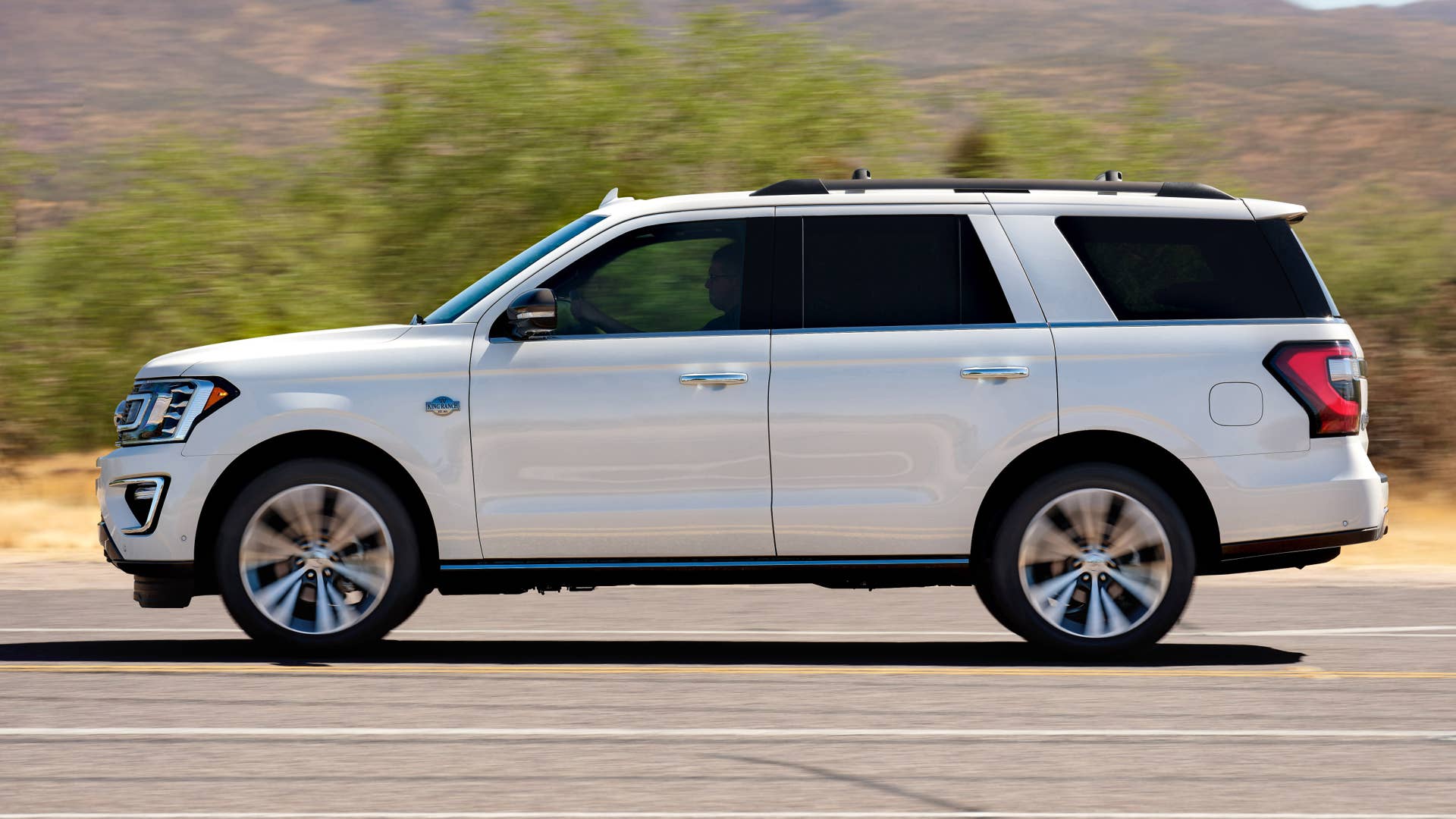 2020 Ford Expedition King Ranch in white