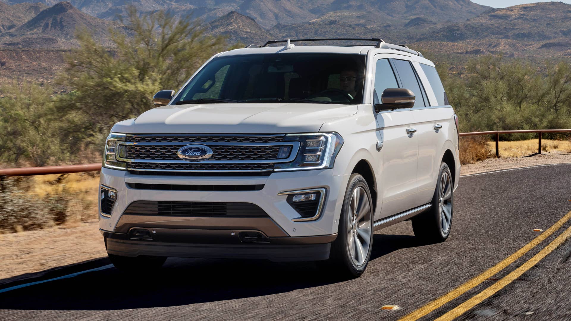 2020 Ford Expedition King Ranch in white