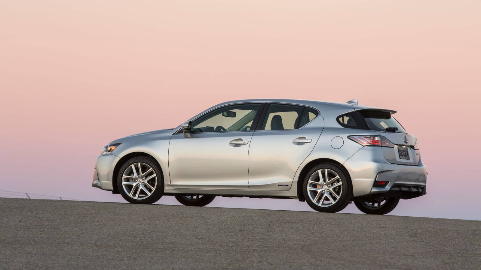 2015 Lexus CT 200h silver