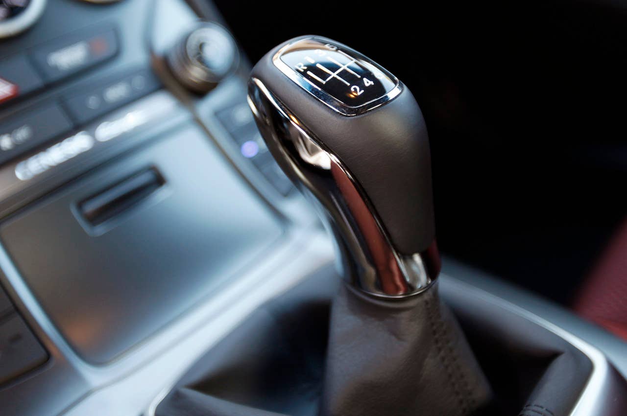 2013 Hyundai Genesis Coupe shifter
