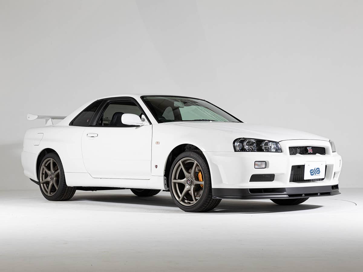 An R34 Nissan Skyline GT-R with just 6 miles is for sale - Autoblog