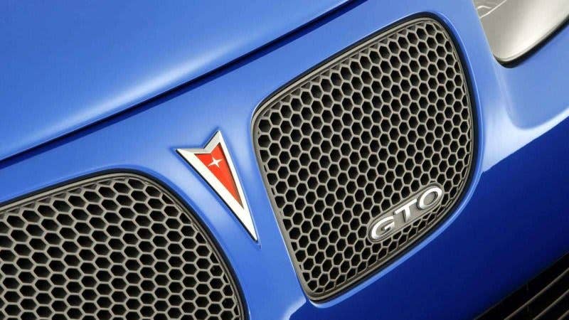 Pontiac GTO grille
