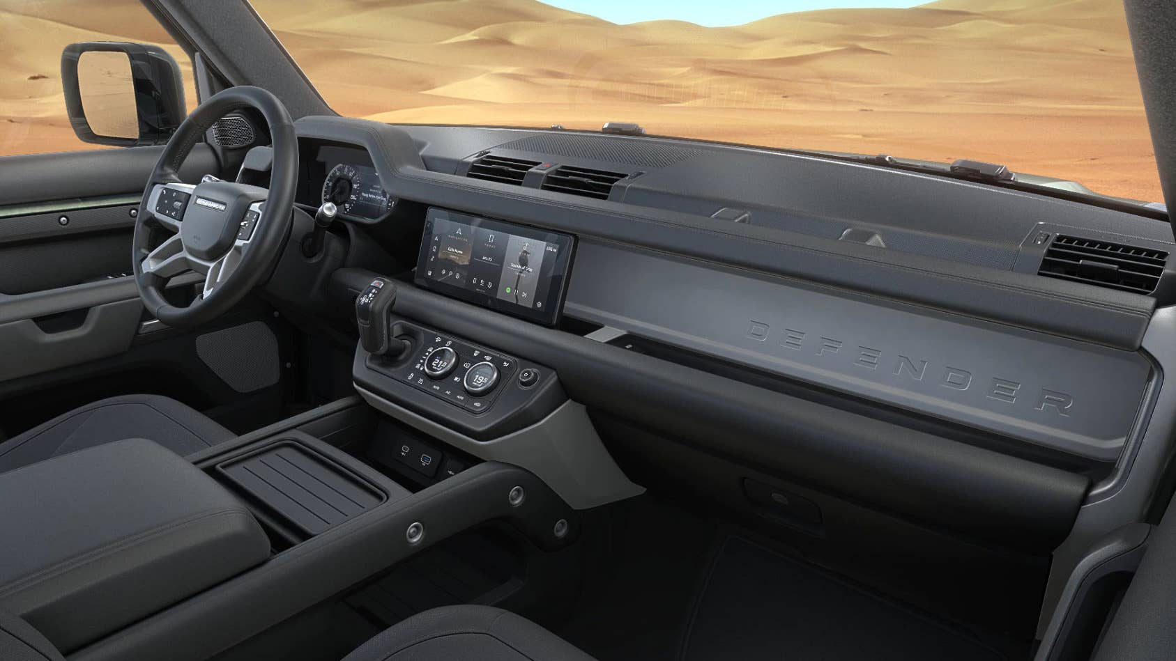 2020 Land Rover Defender 110 interior
