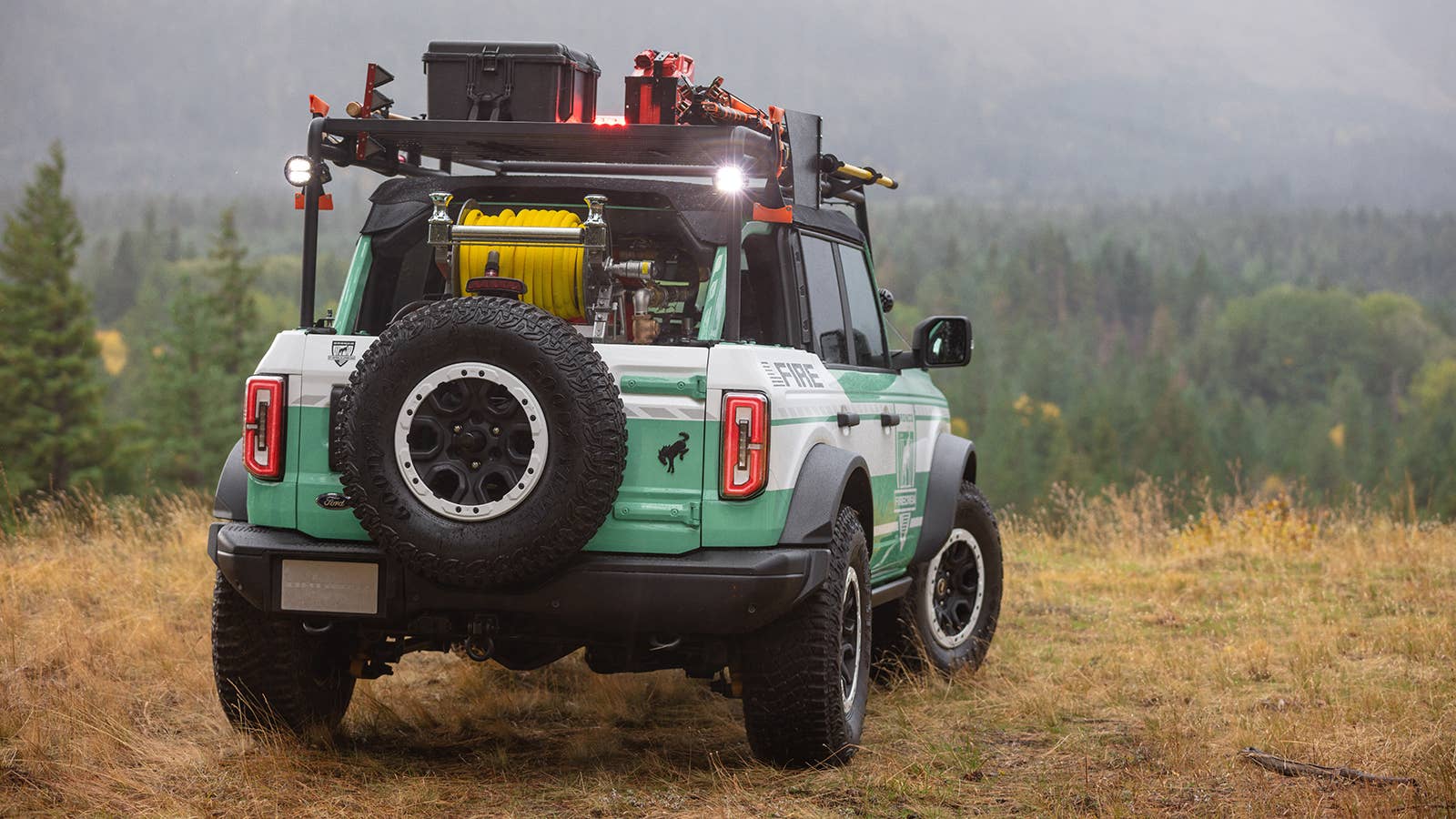 Ford Bronco Wildland Fire Rig Concept is a classy, functional tribute ...