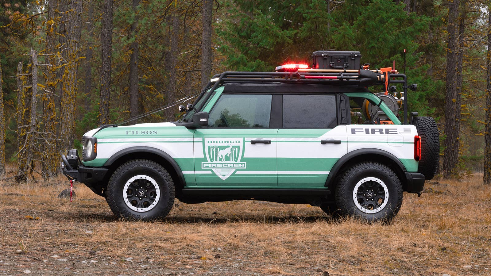 Ford Bronco Wildland Fire Rig Concept is a classy, functional tribute ...