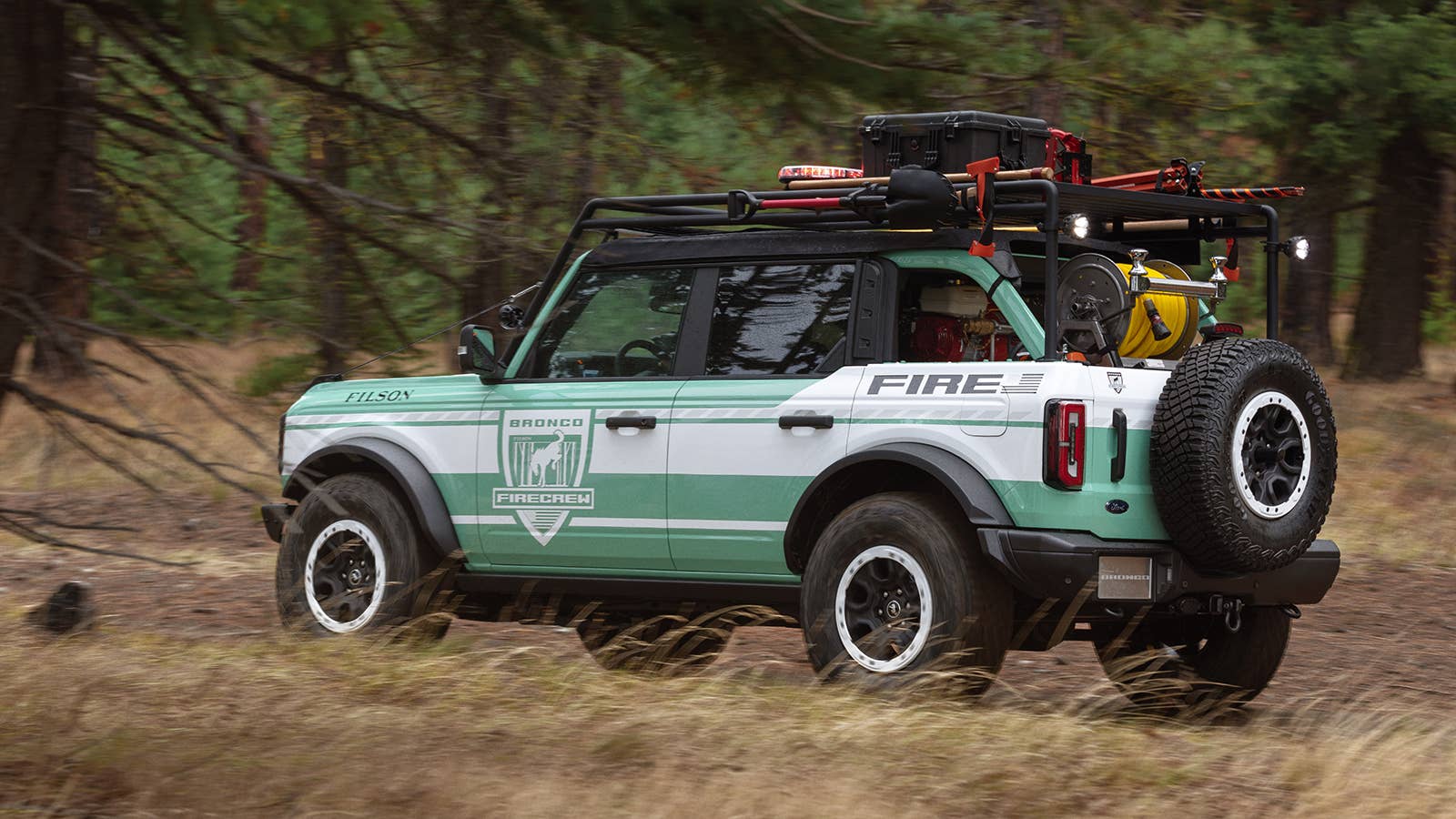 Ford Bronco Wildland Fire Rig Concept is a classy, functional tribute ...