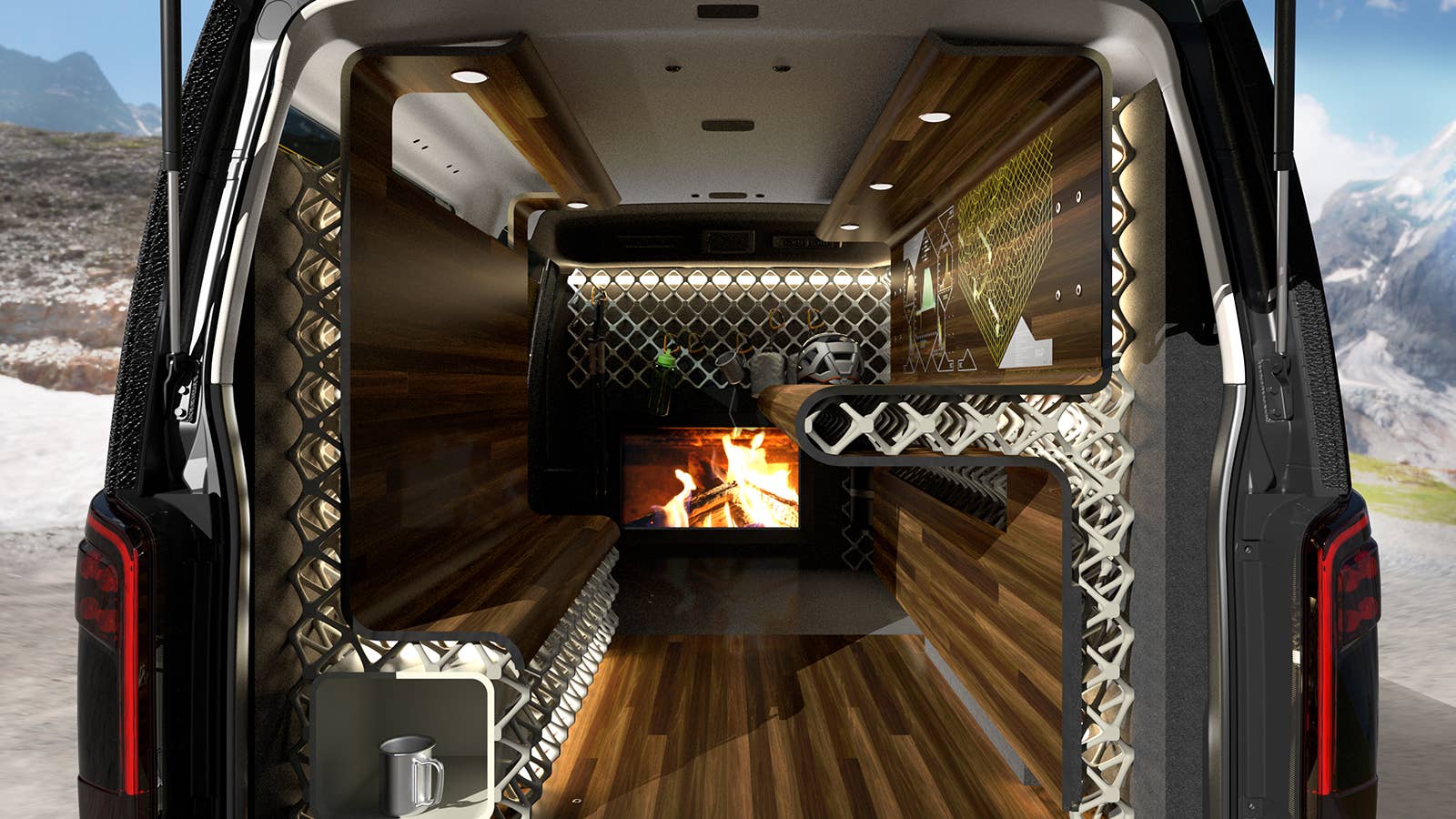Nissan Caravan Mountain Base concept