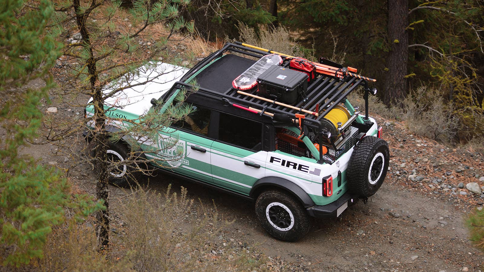 Ford Bronco Wildland Fire Rig Concept is a classy, functional tribute ...